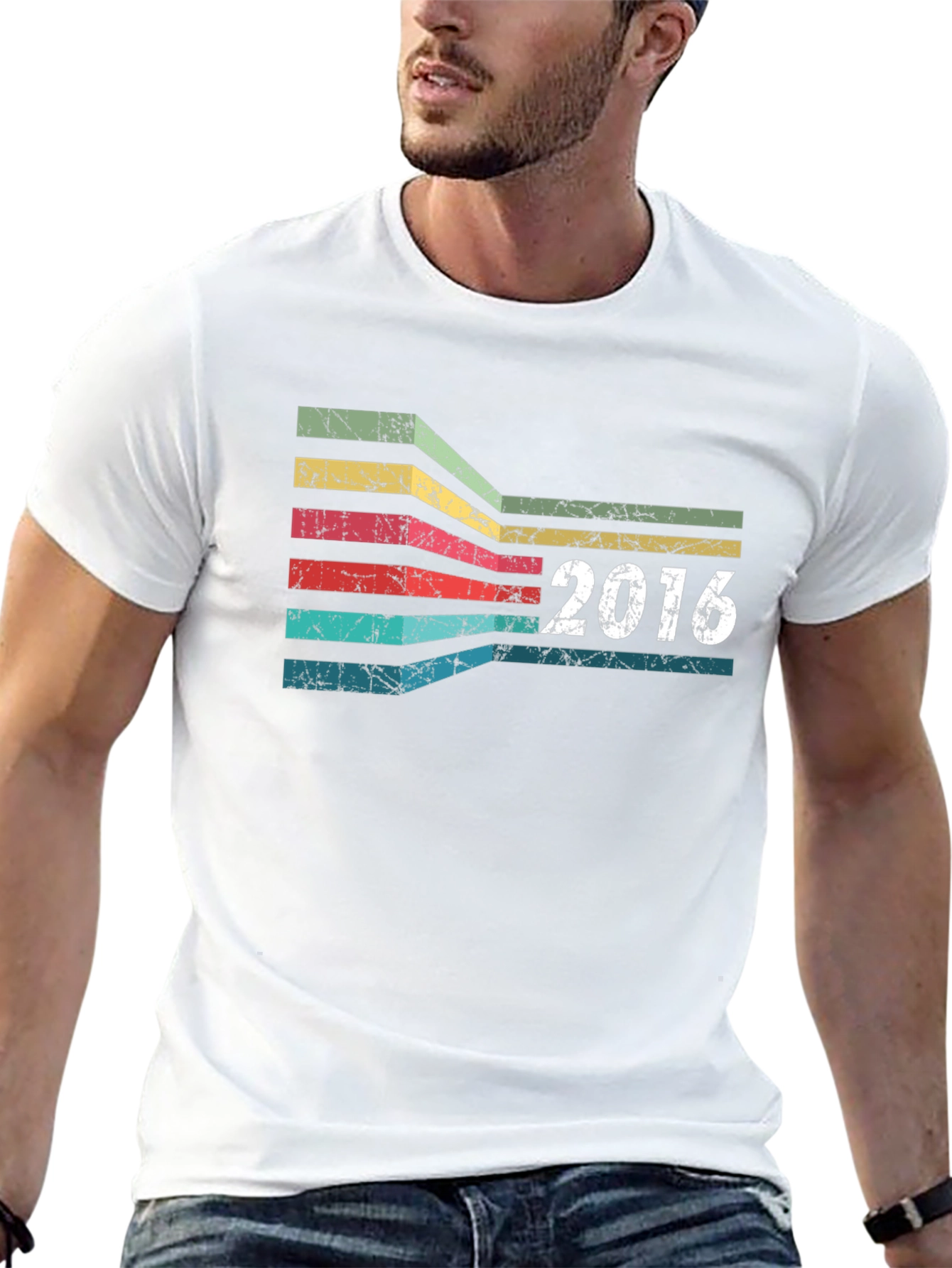 Retro 2016 Graphic T-Shirt