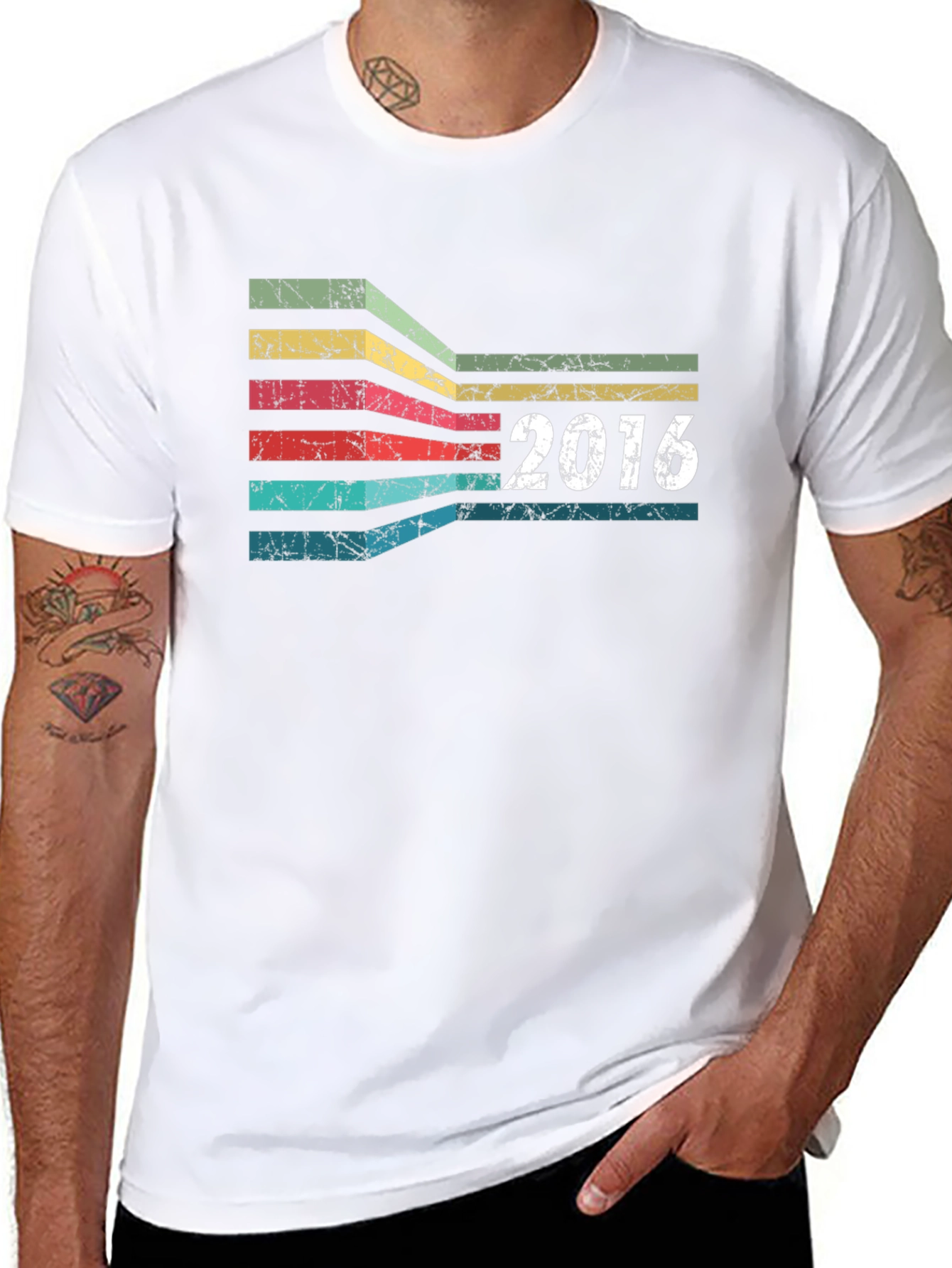 Retro 2016 Graphic T-Shirt