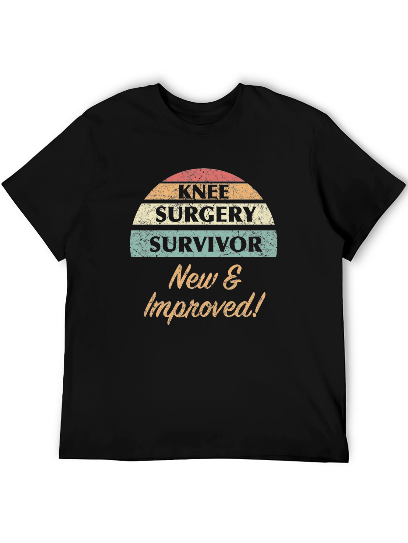 Knee Surgery Survivor Graphic T-Shirt