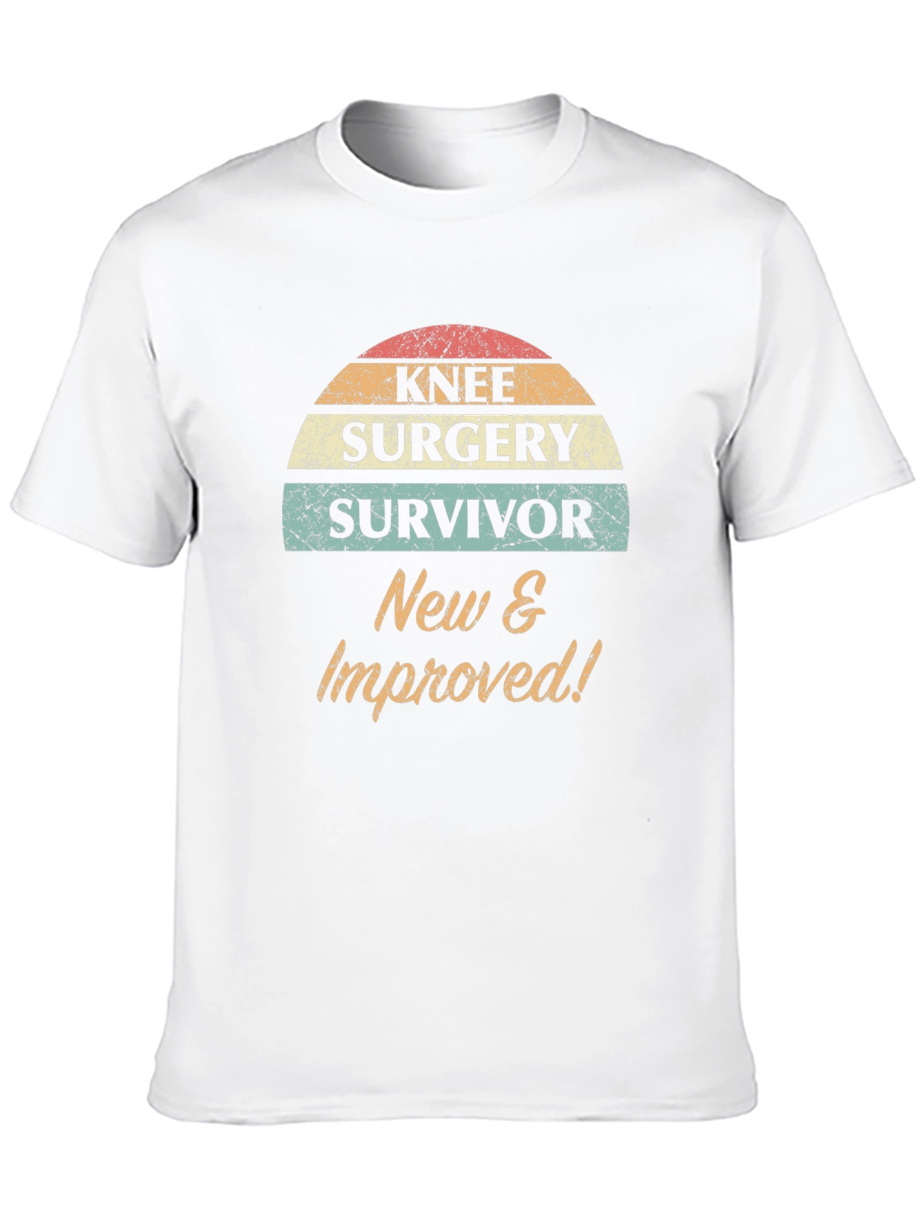 Knee Surgery Survivor Graphic T-Shirt