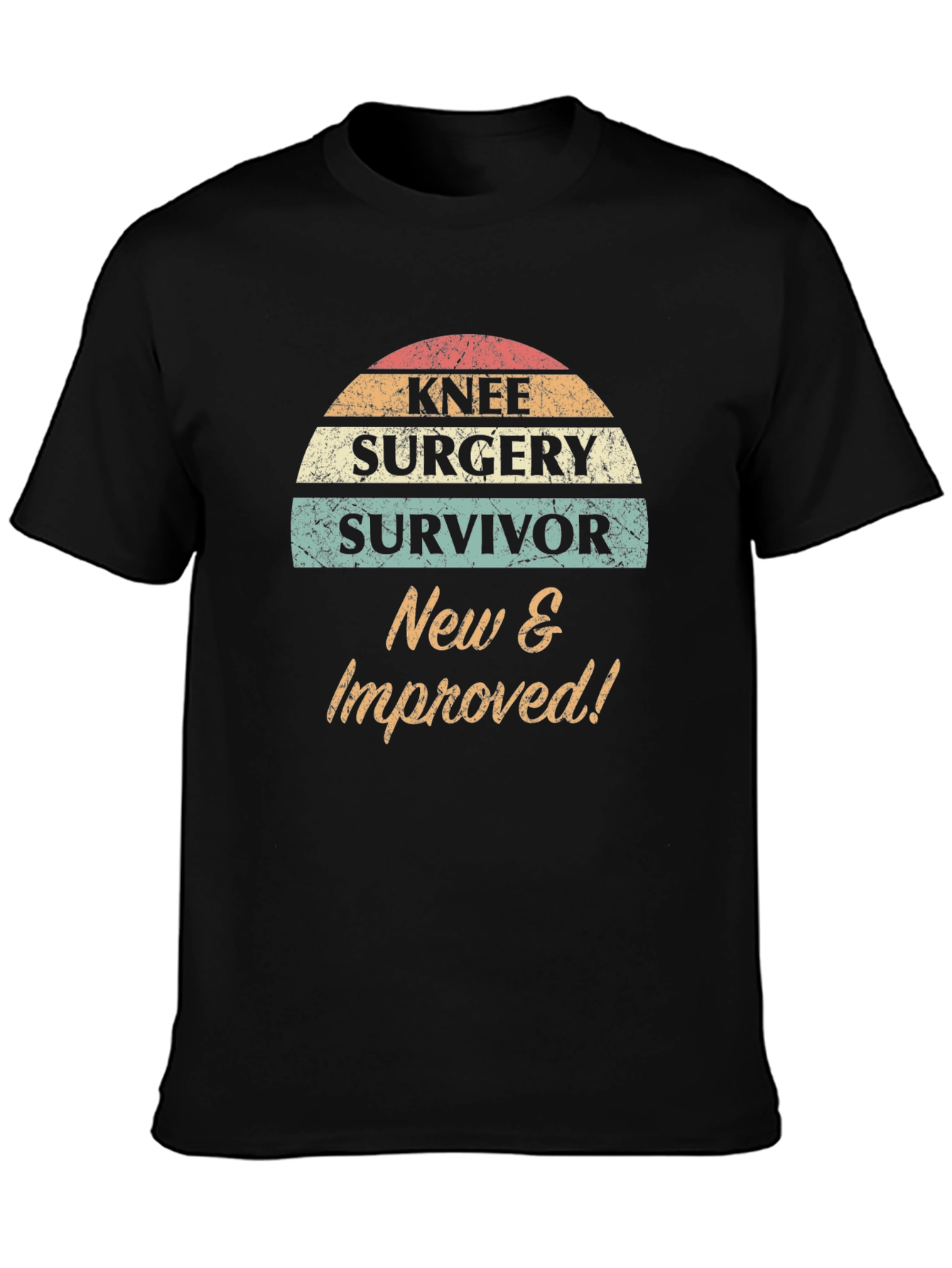 Knee Surgery Survivor Graphic T-Shirt
