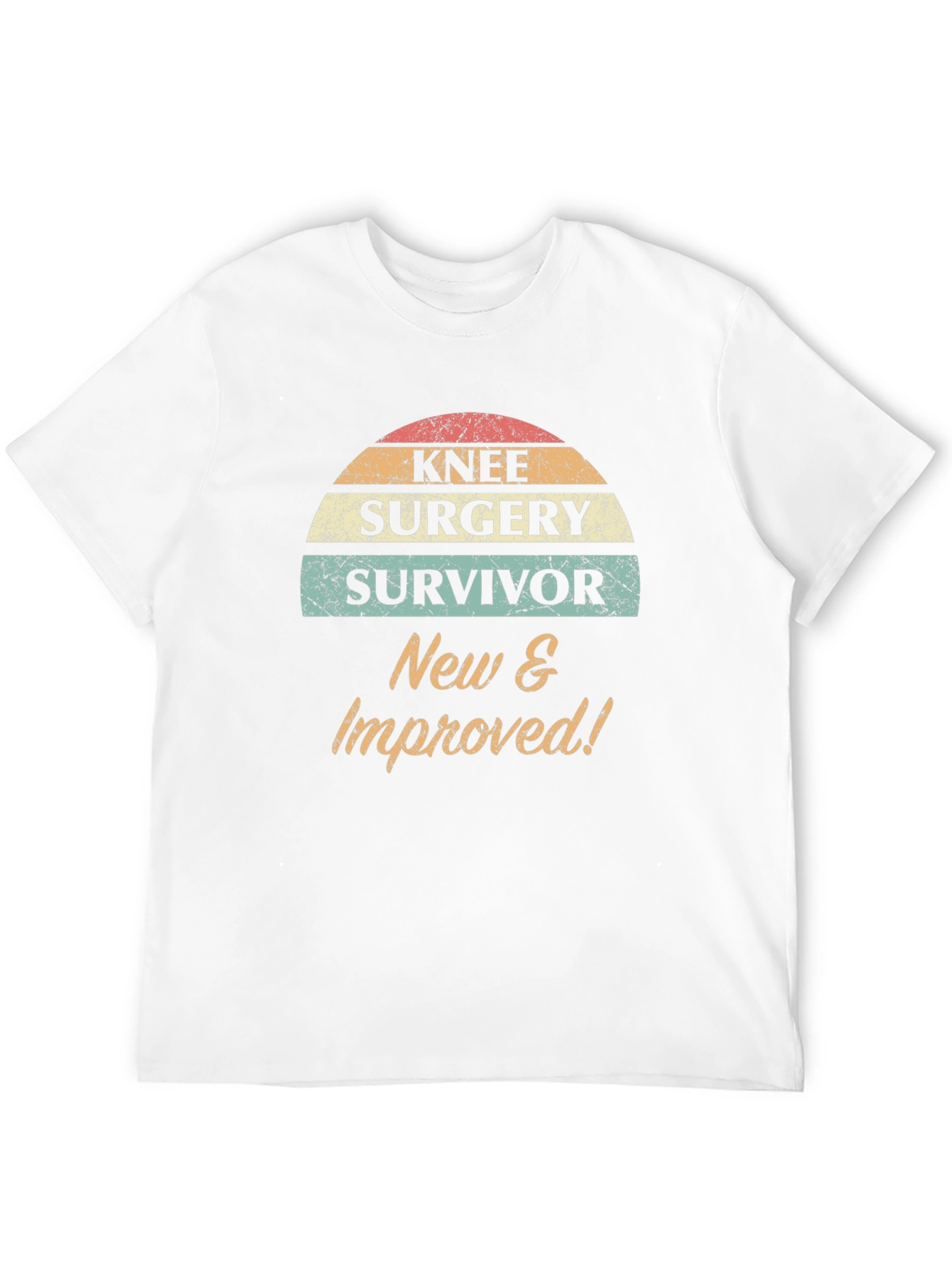 Knee Surgery Survivor Graphic T-Shirt