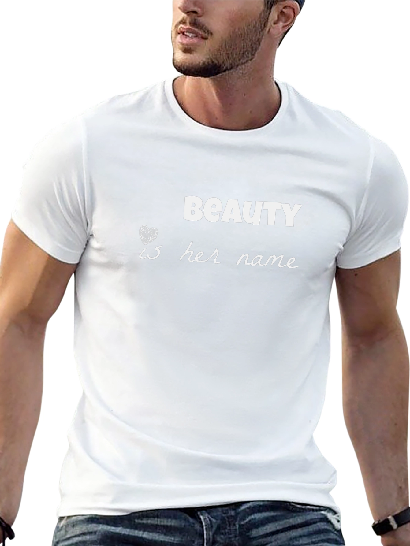 Beauty Is Her Name Graphic Tee