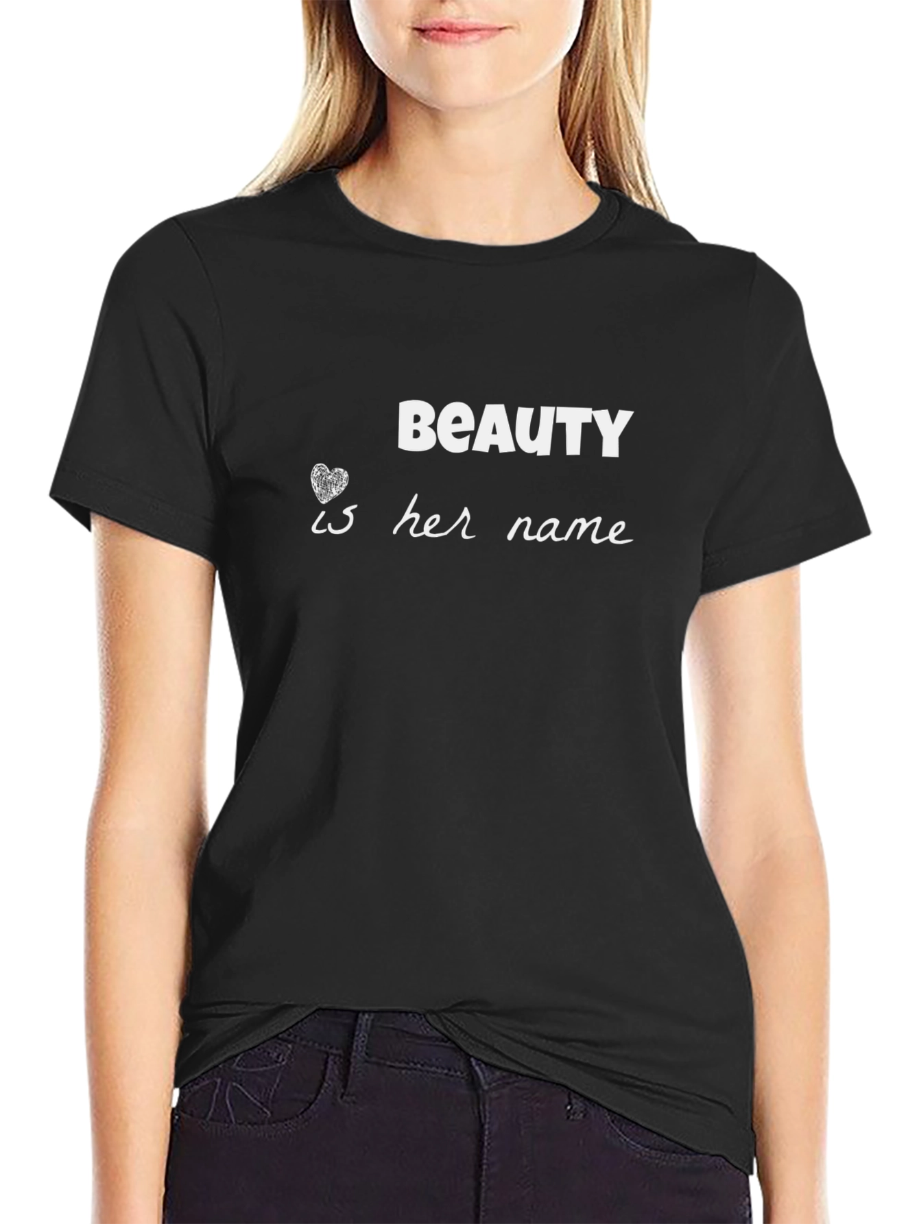 Beauty Is Her Name Graphic Tee