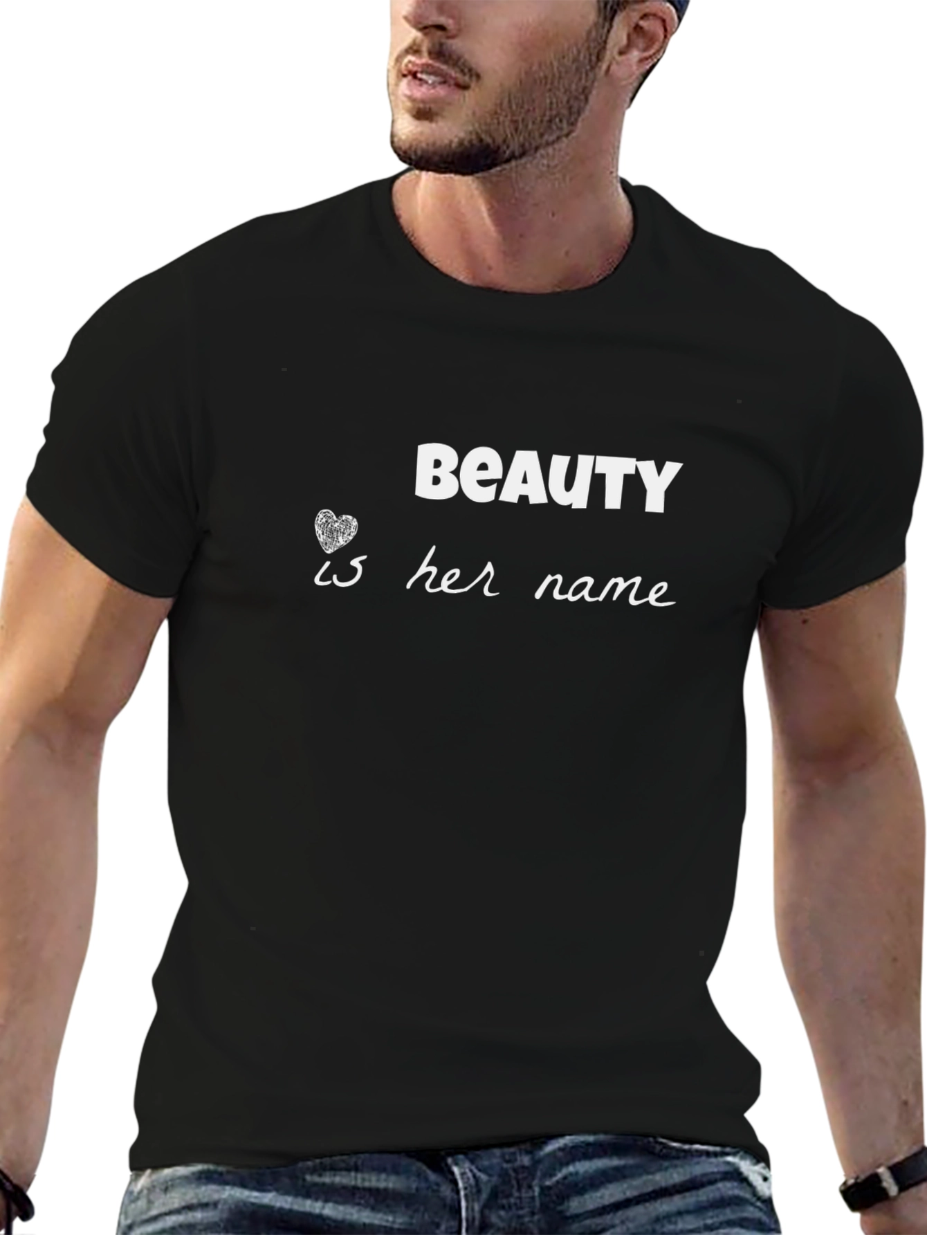 Beauty Is Her Name Graphic Tee