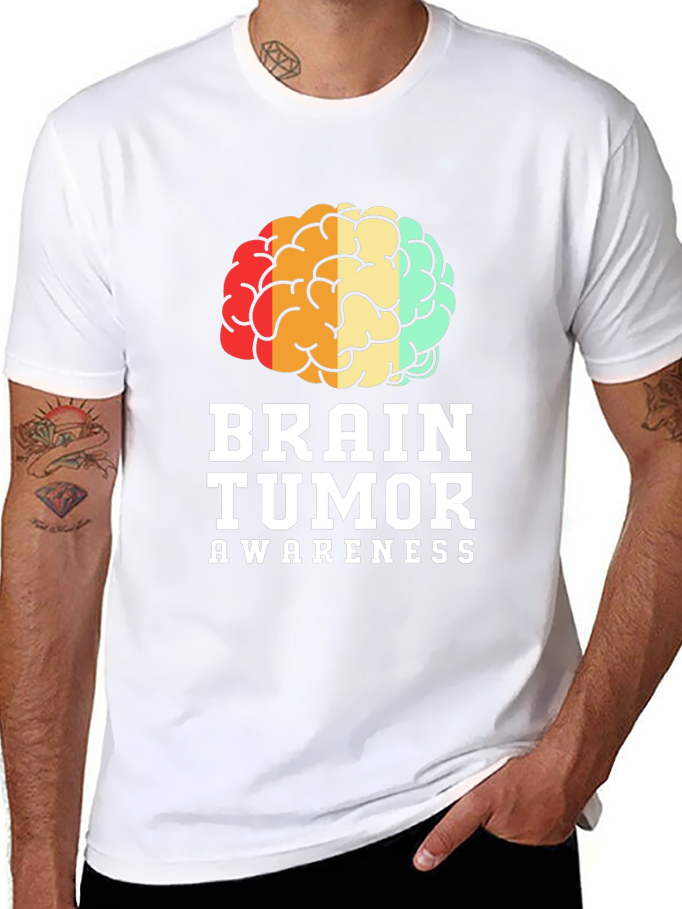 Brain Tumor Awareness T-Shirt - Black