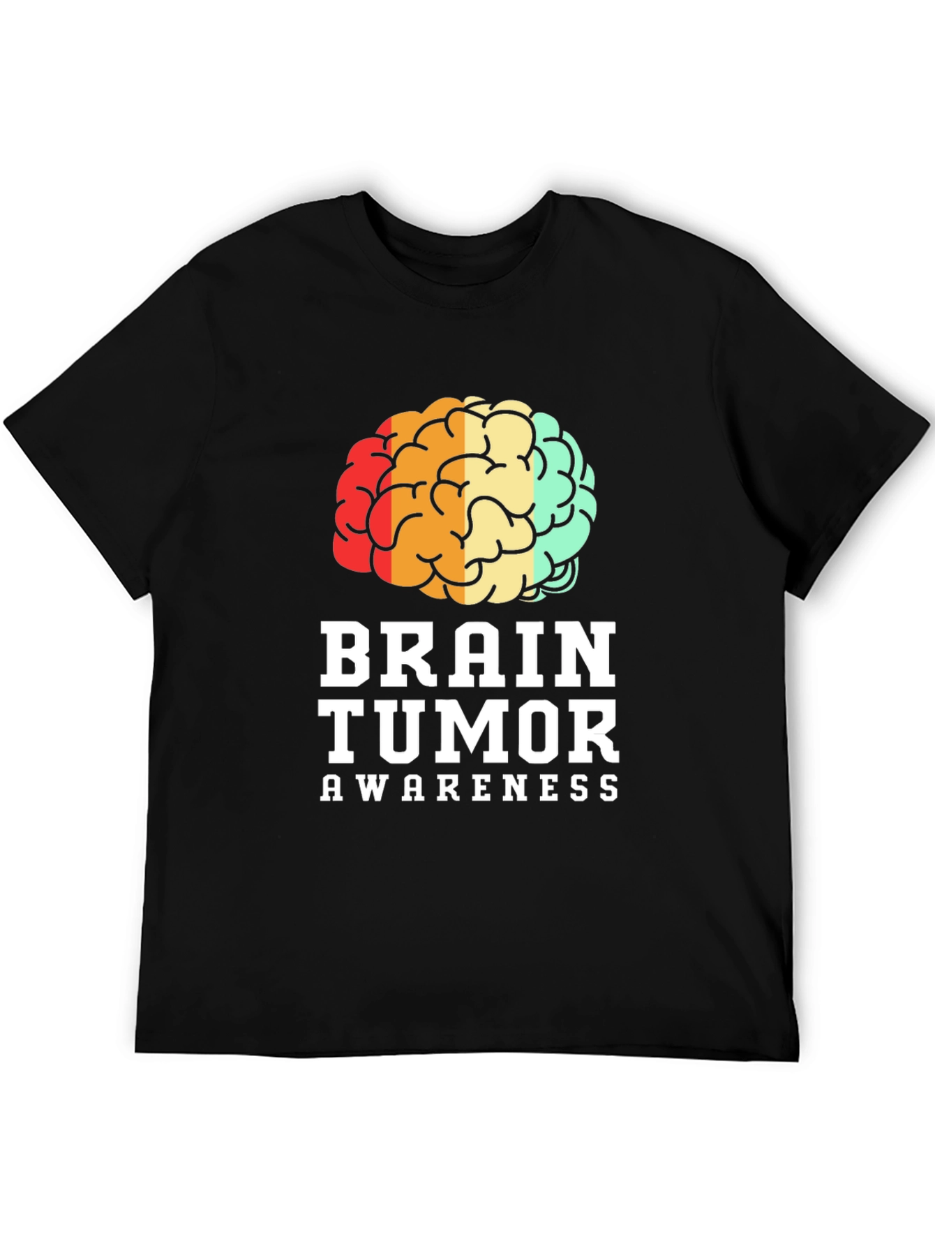 Brain Tumor Awareness T-Shirt - Black