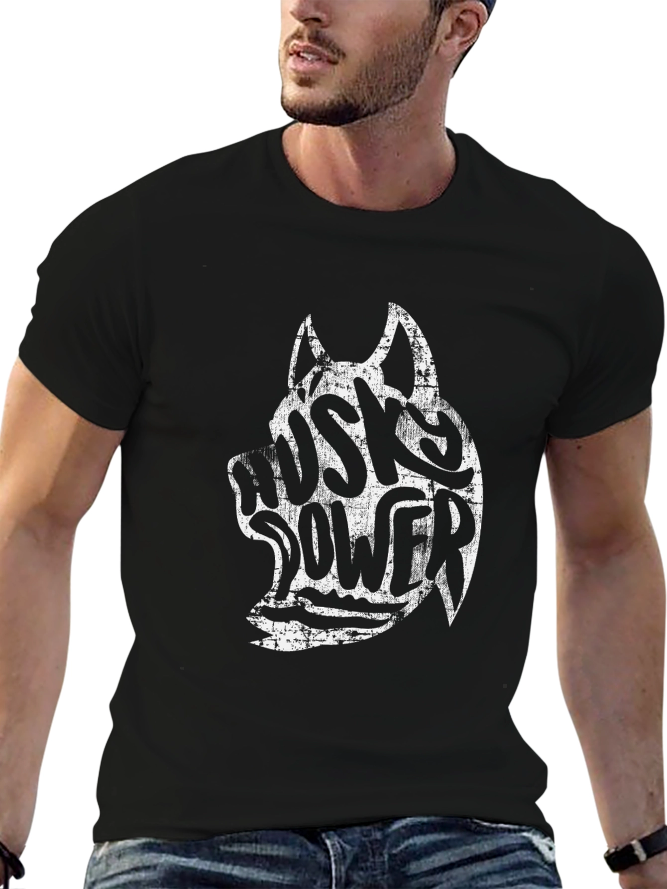 Husky Power T-Shirt - Dog Lover Apparel