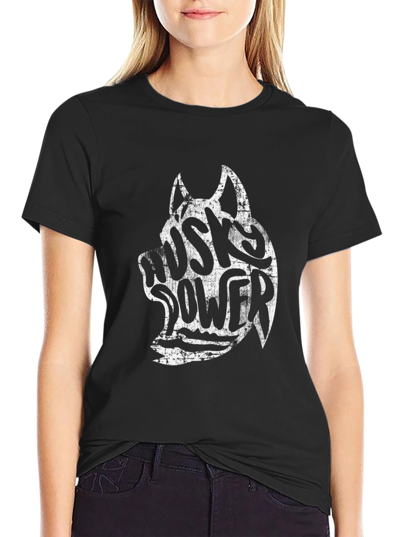 Husky Power T-Shirt - Dog Lover Apparel
