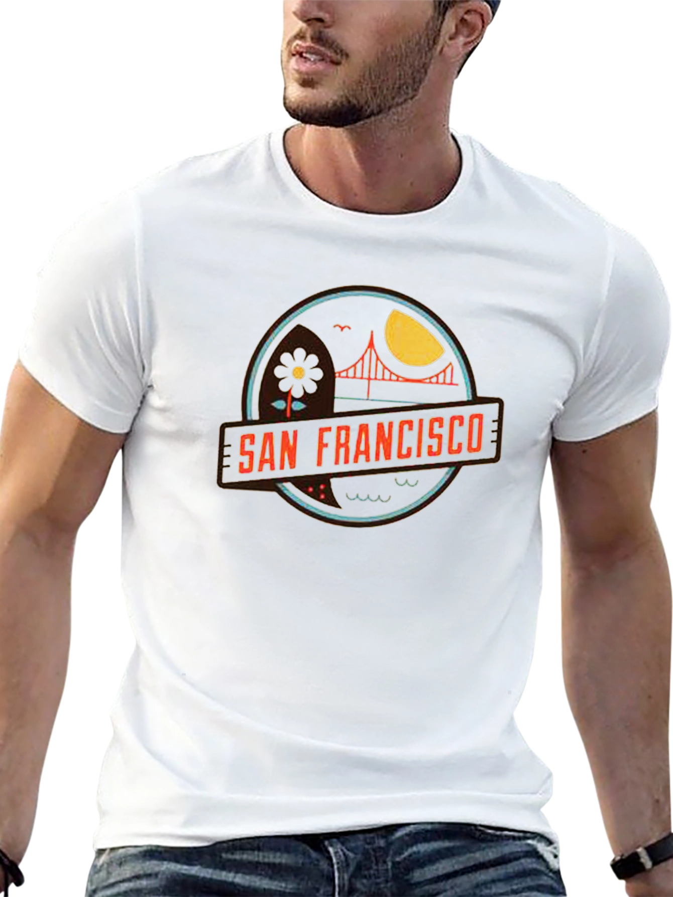 San Francisco Graphic T-Shirt - Retro City Pride