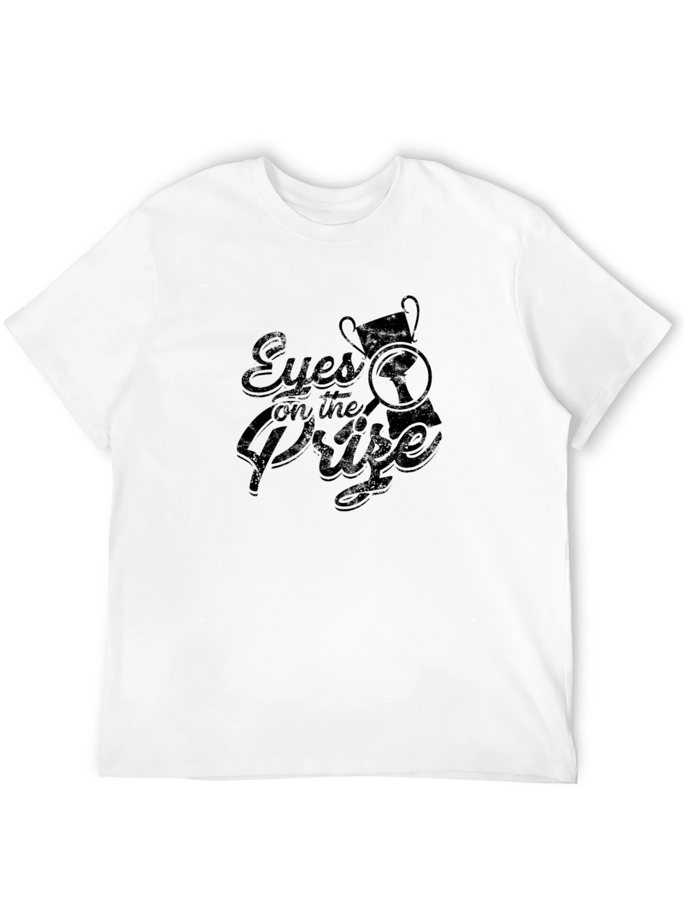 Eyes on the Prize T-Shirt - Motivation Black Tee