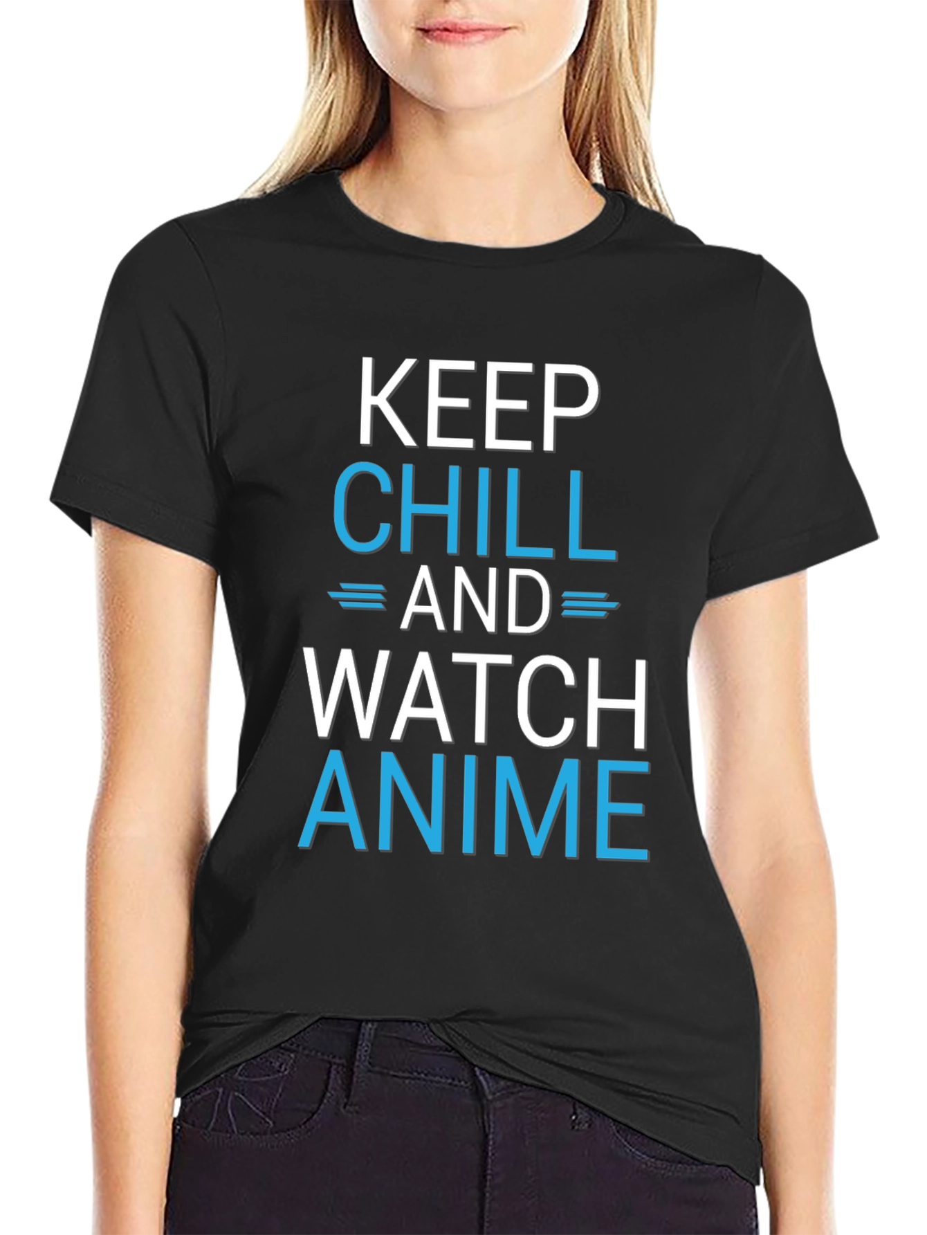 Keep Chill and Watch Anime T-Shirt