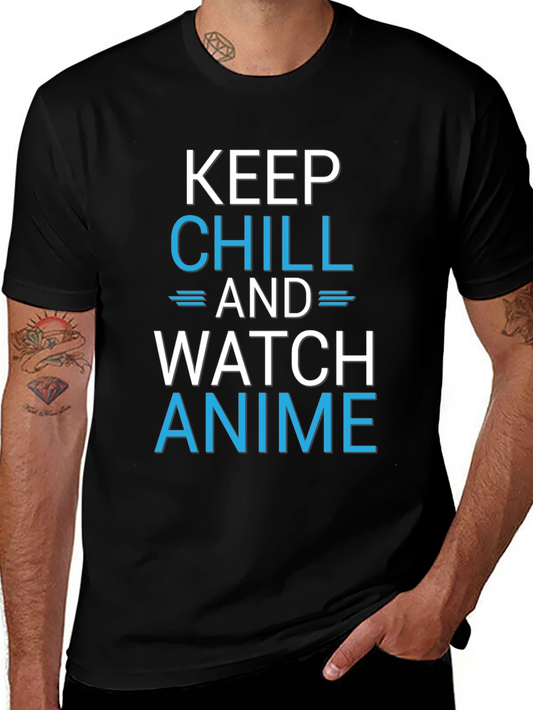 Keep Chill and Watch Anime T-Shirt