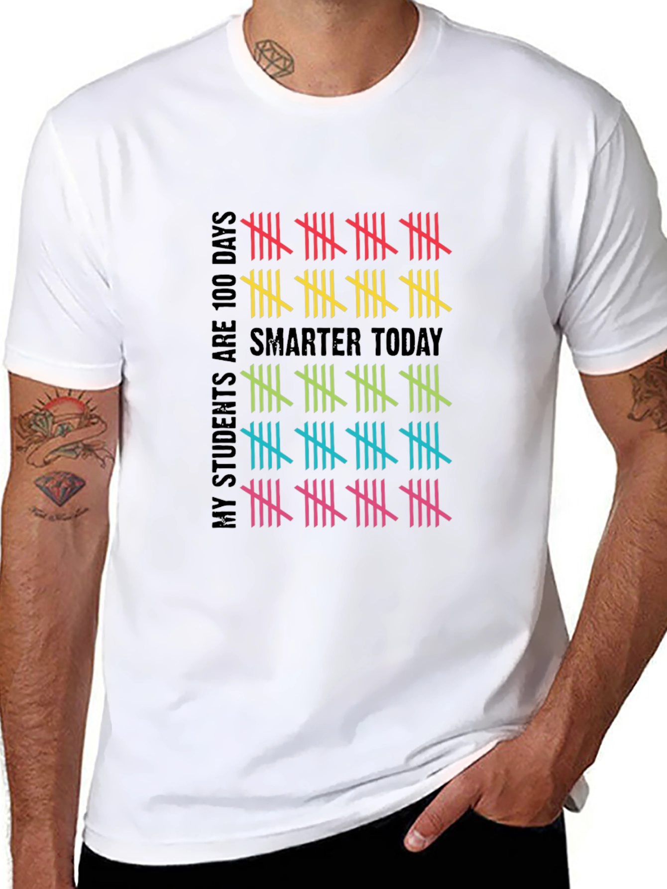 100 Days Smarter Teacher T-Shirt