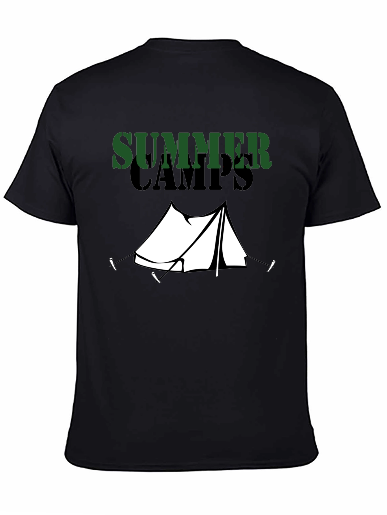 Summer Camps Graphic Tee - Camping Adventure T-Shirt