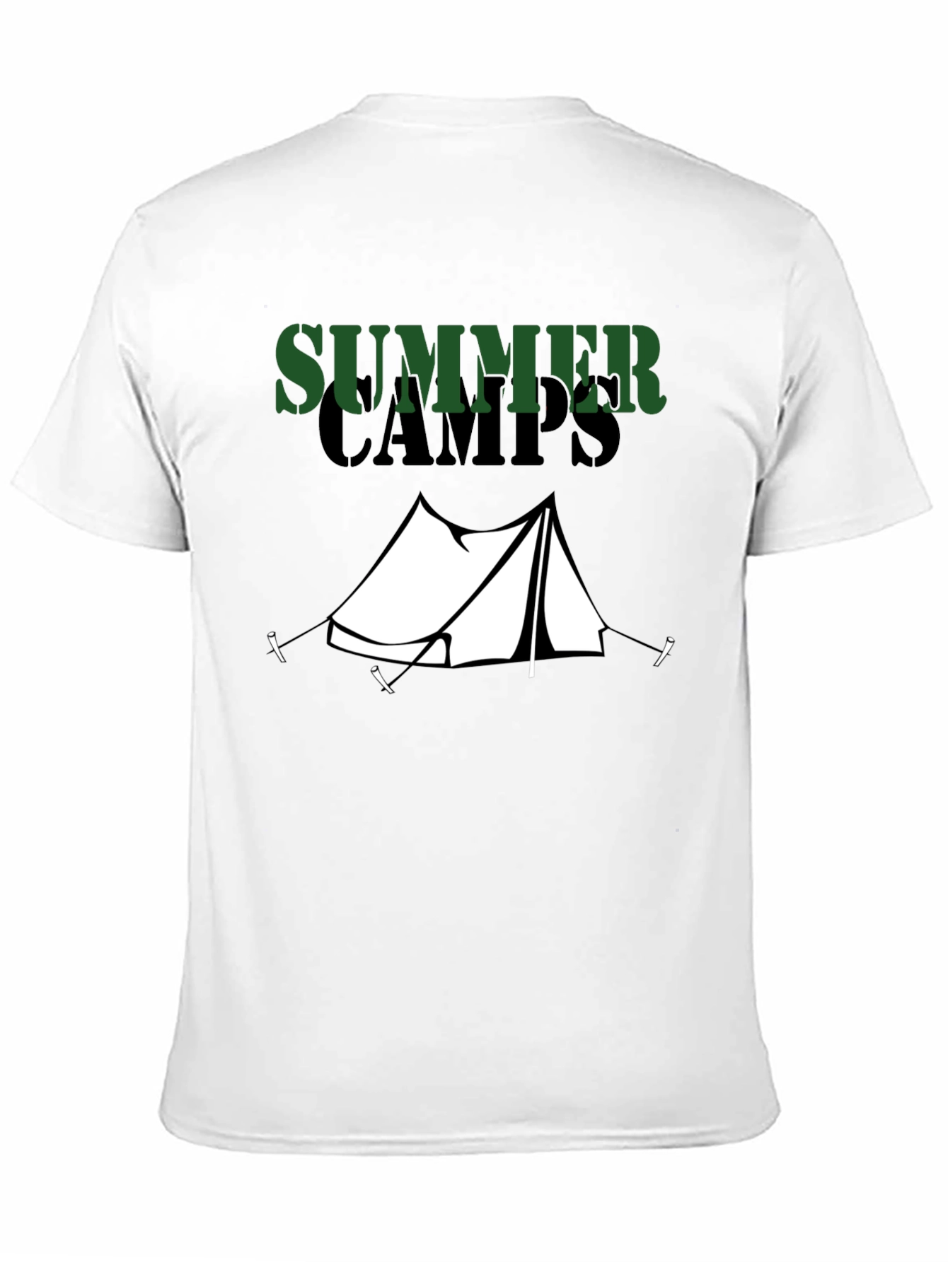 Summer Camps Graphic Tee - Camping Adventure T-Shirt