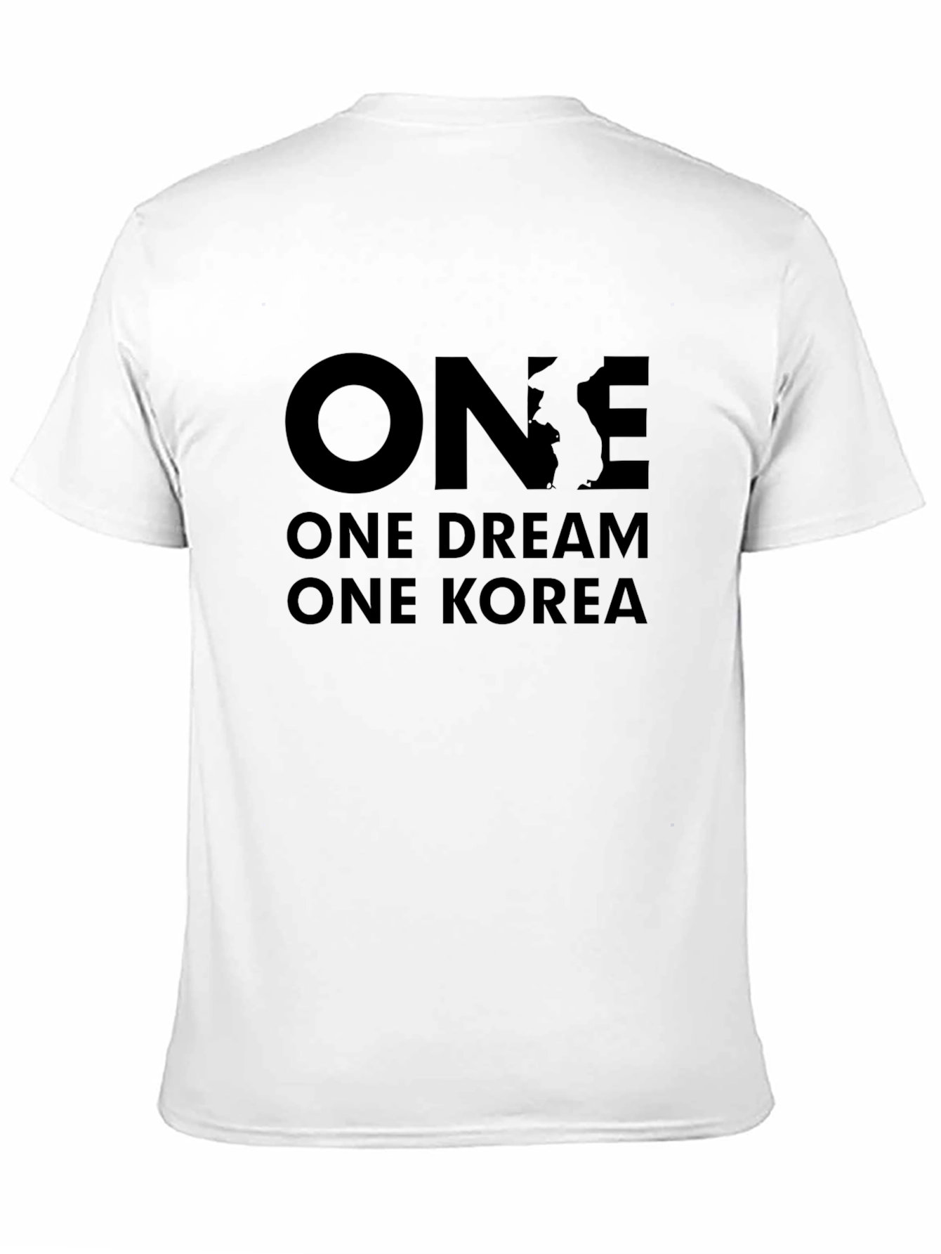 One Dream One Korea Black T-Shirt
