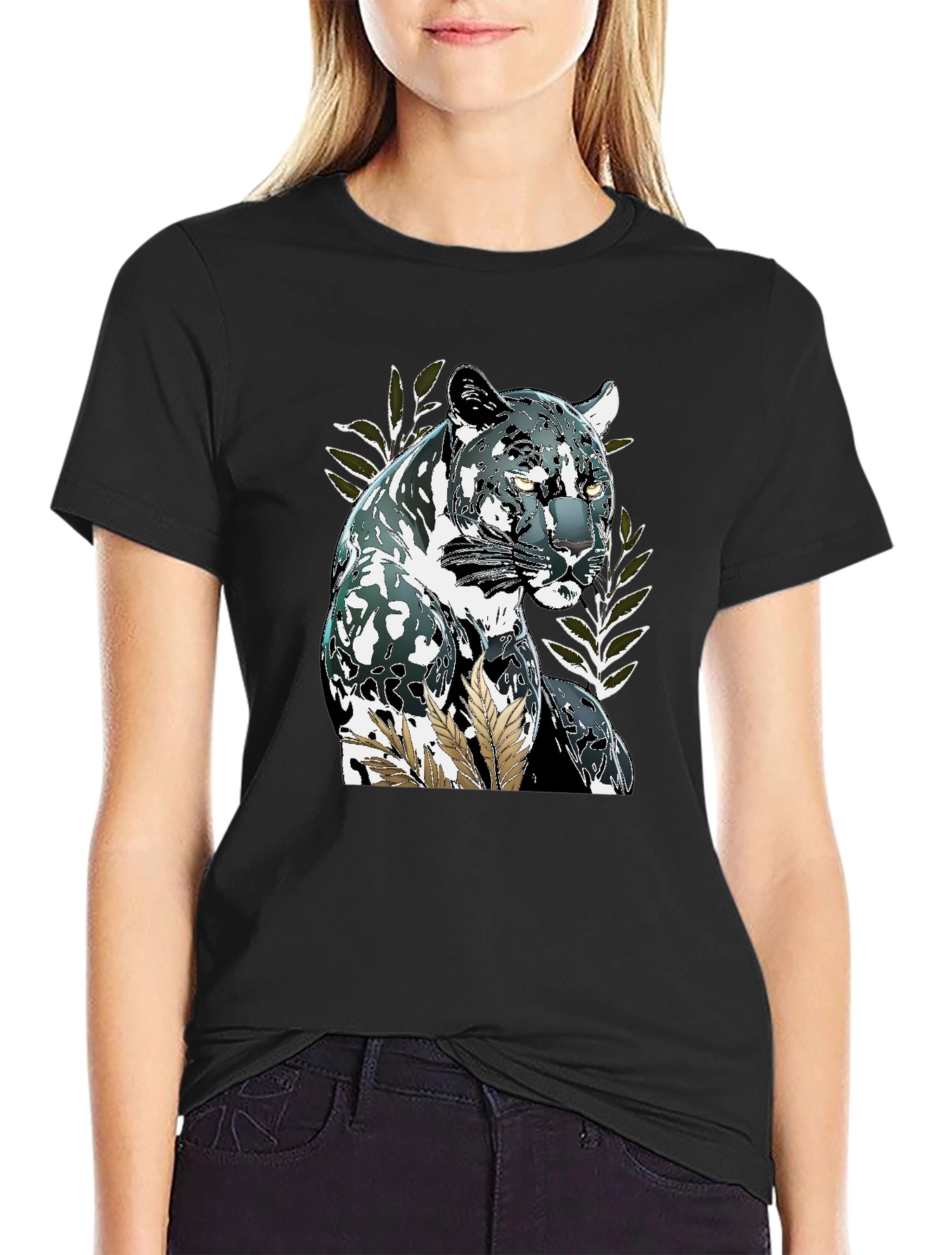 Black Panther Graphic Tee - Stylish Mens Shirt