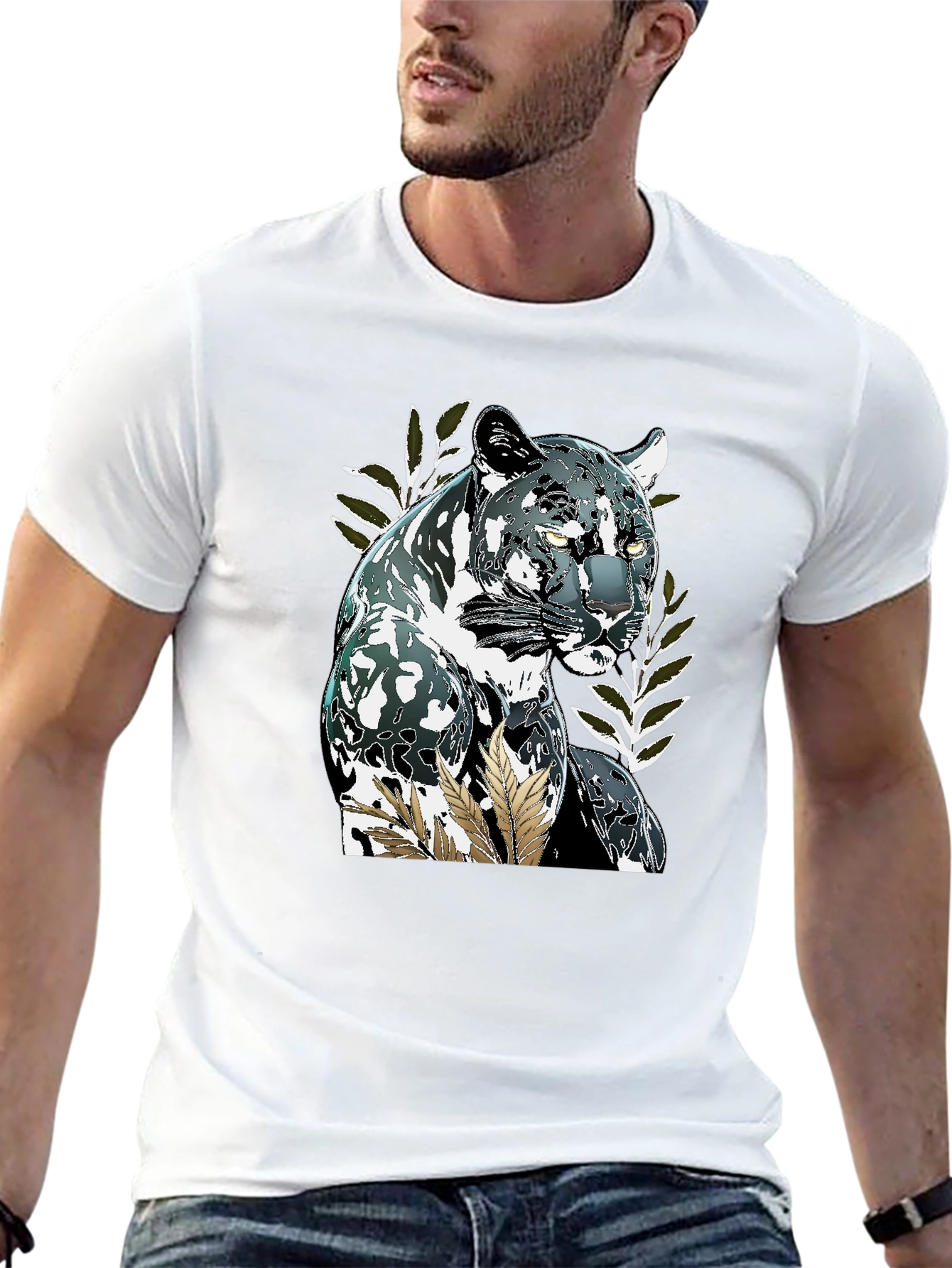 Black Panther Graphic Tee - Stylish Mens Shirt