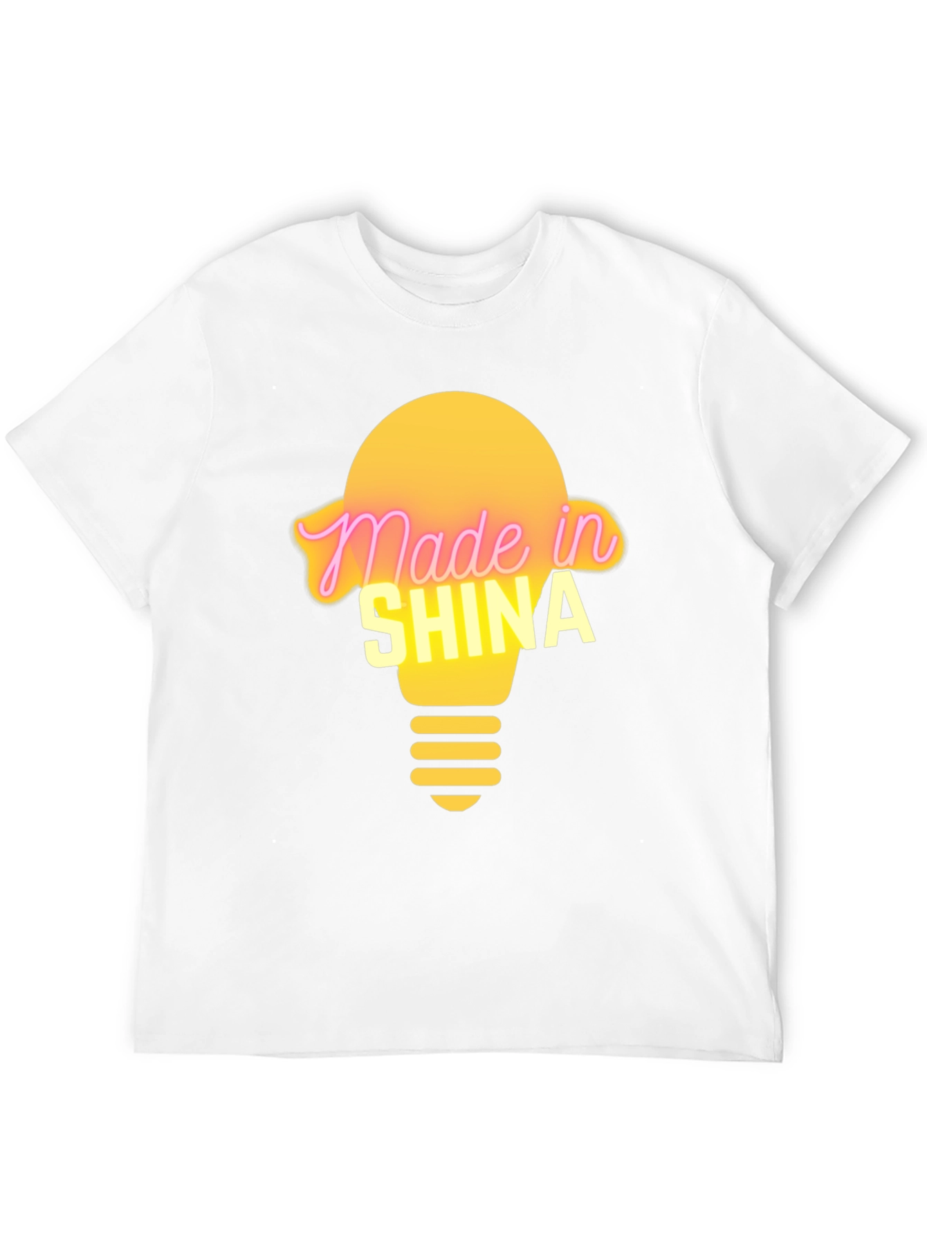 Novelty Made in Shina Graphic T-Shirt