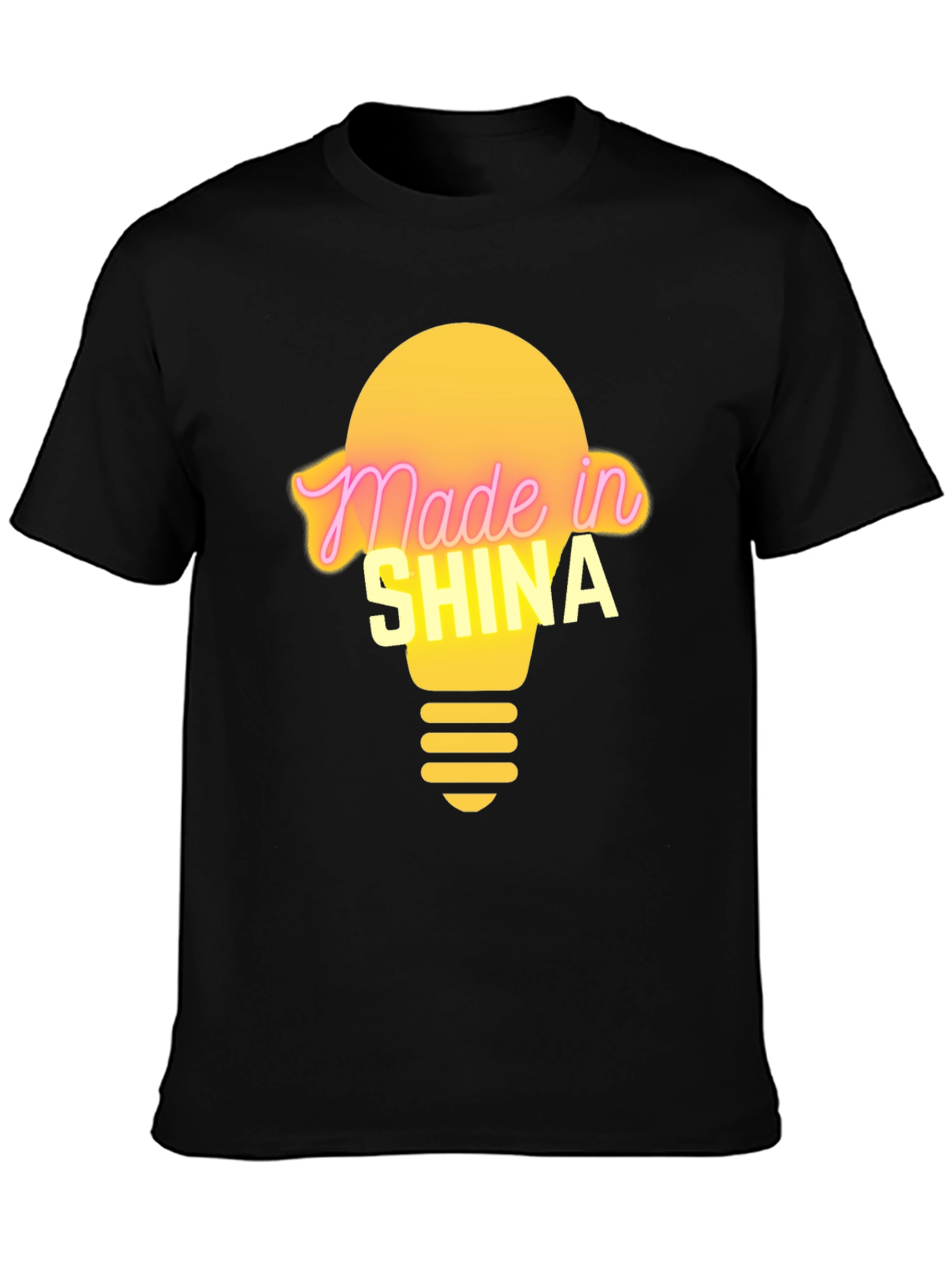 Novelty Made in Shina Graphic T-Shirt