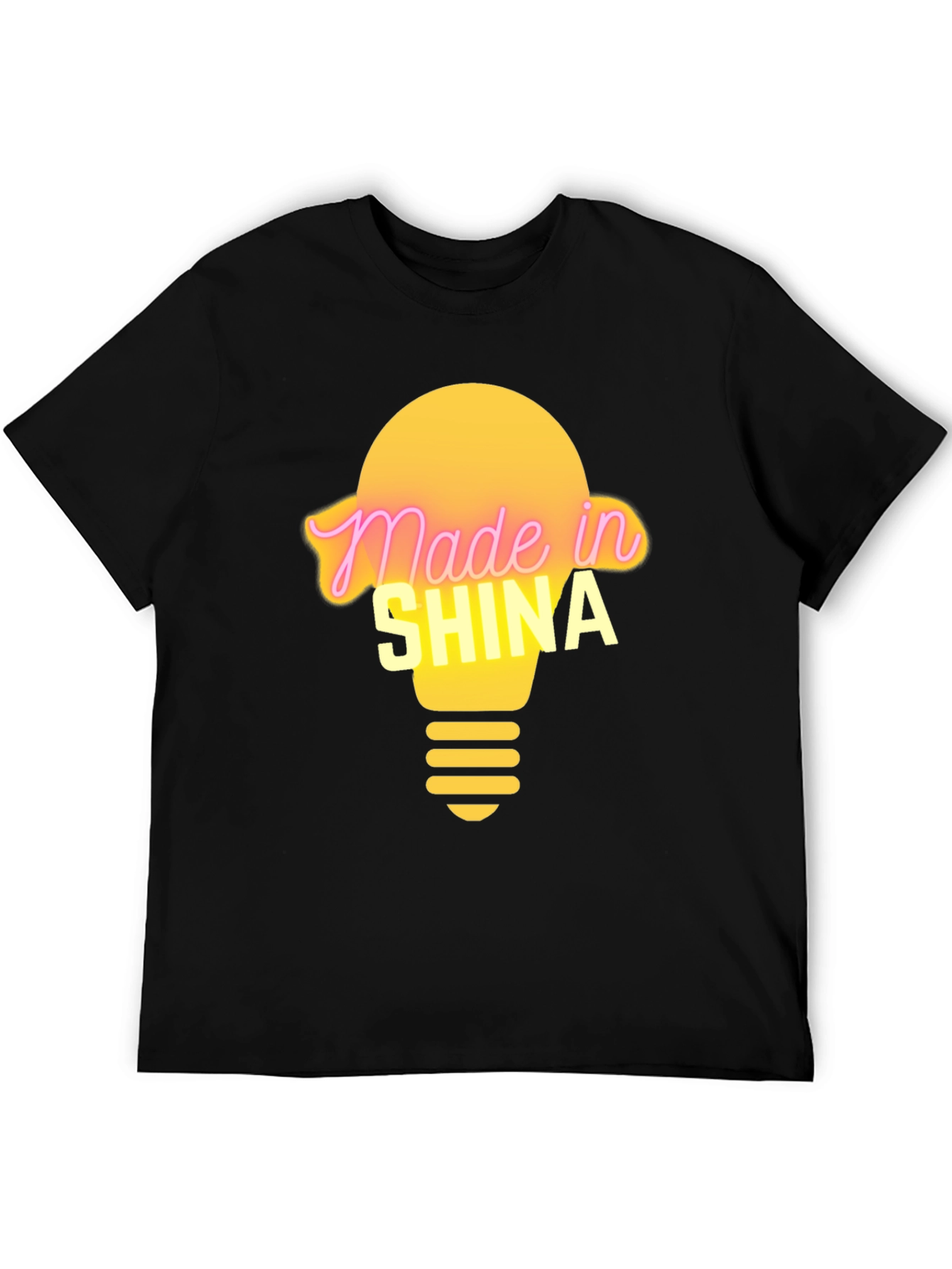 Novelty Made in Shina Graphic T-Shirt