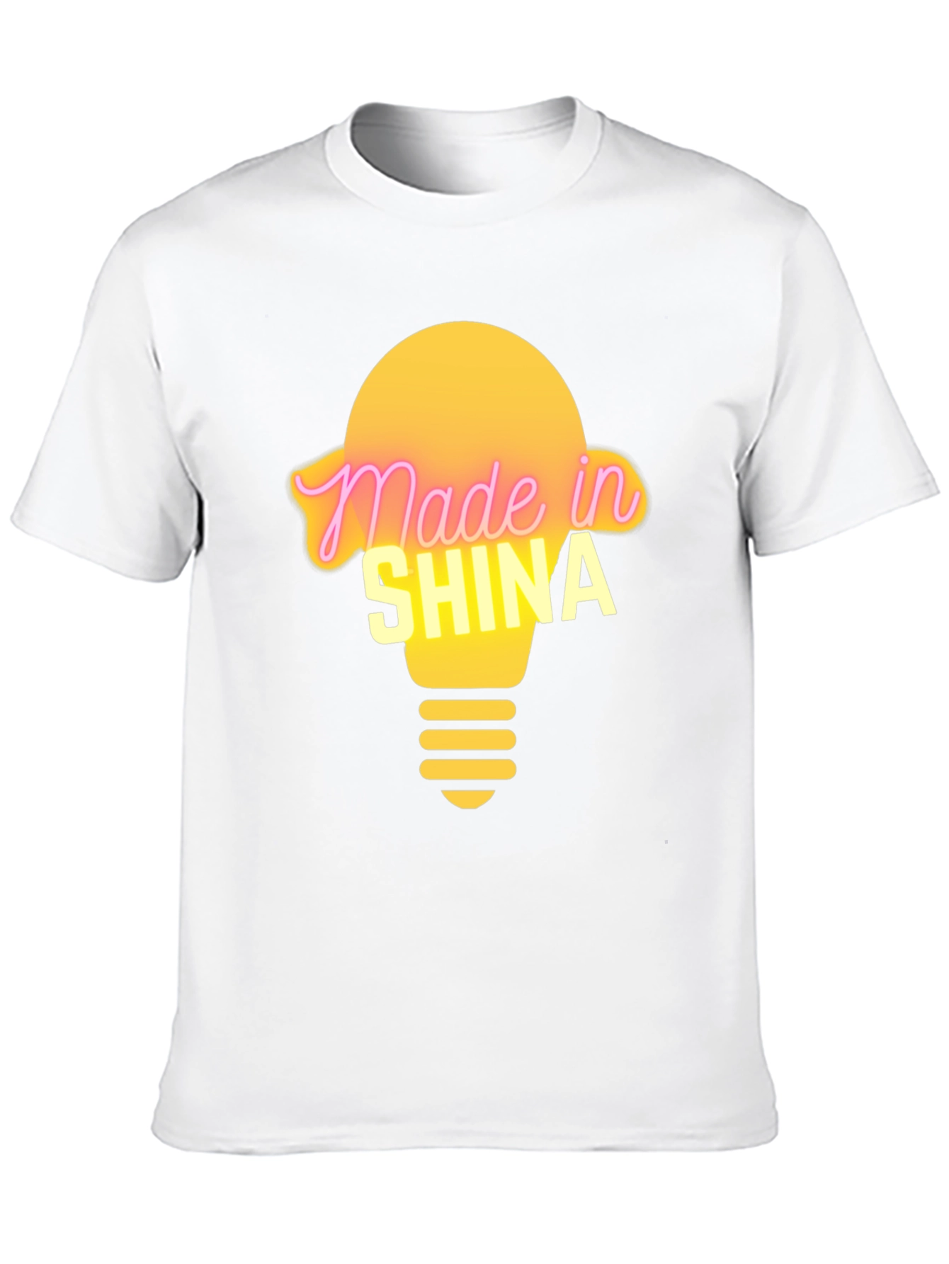 Novelty Made in Shina Graphic T-Shirt