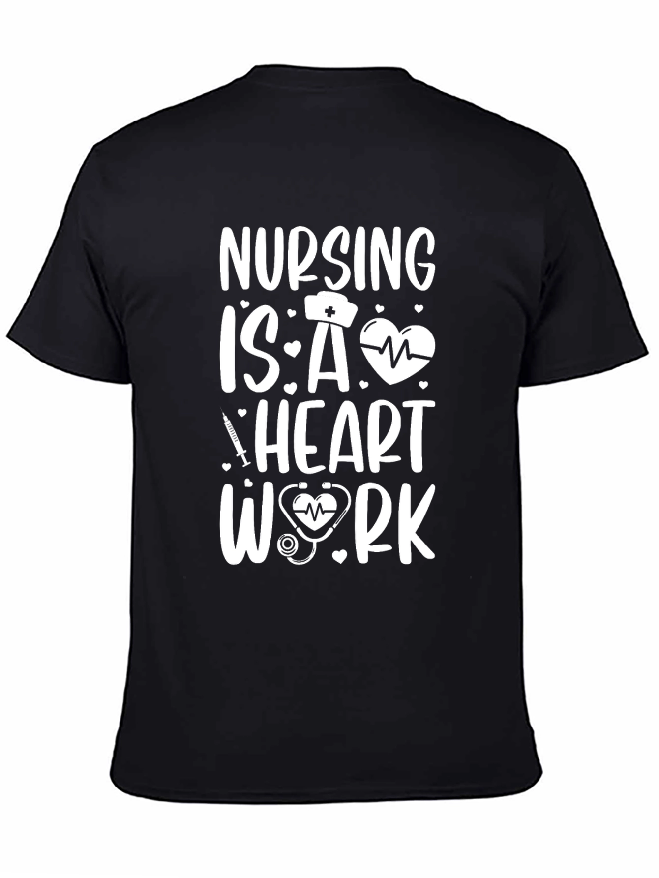 Nursing is a Heart Work T-Shirt