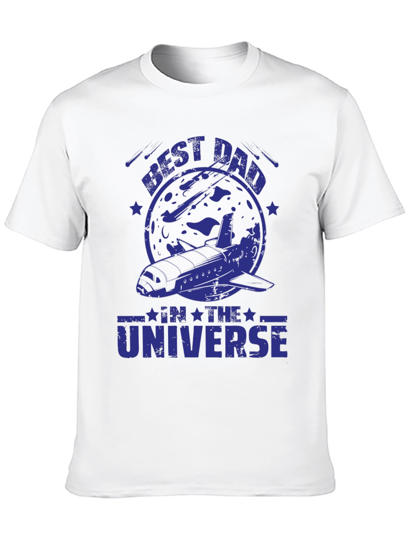 Best Dad in the Universe Black T-Shirt