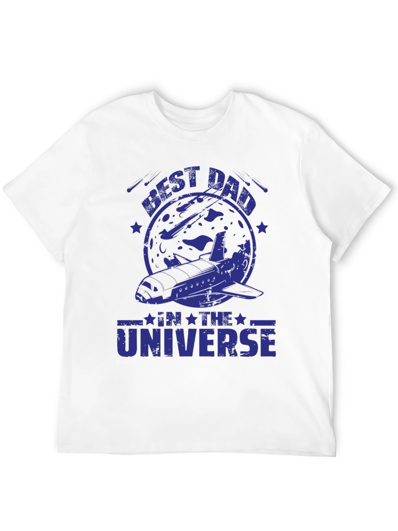 Best Dad in the Universe Black T-Shirt