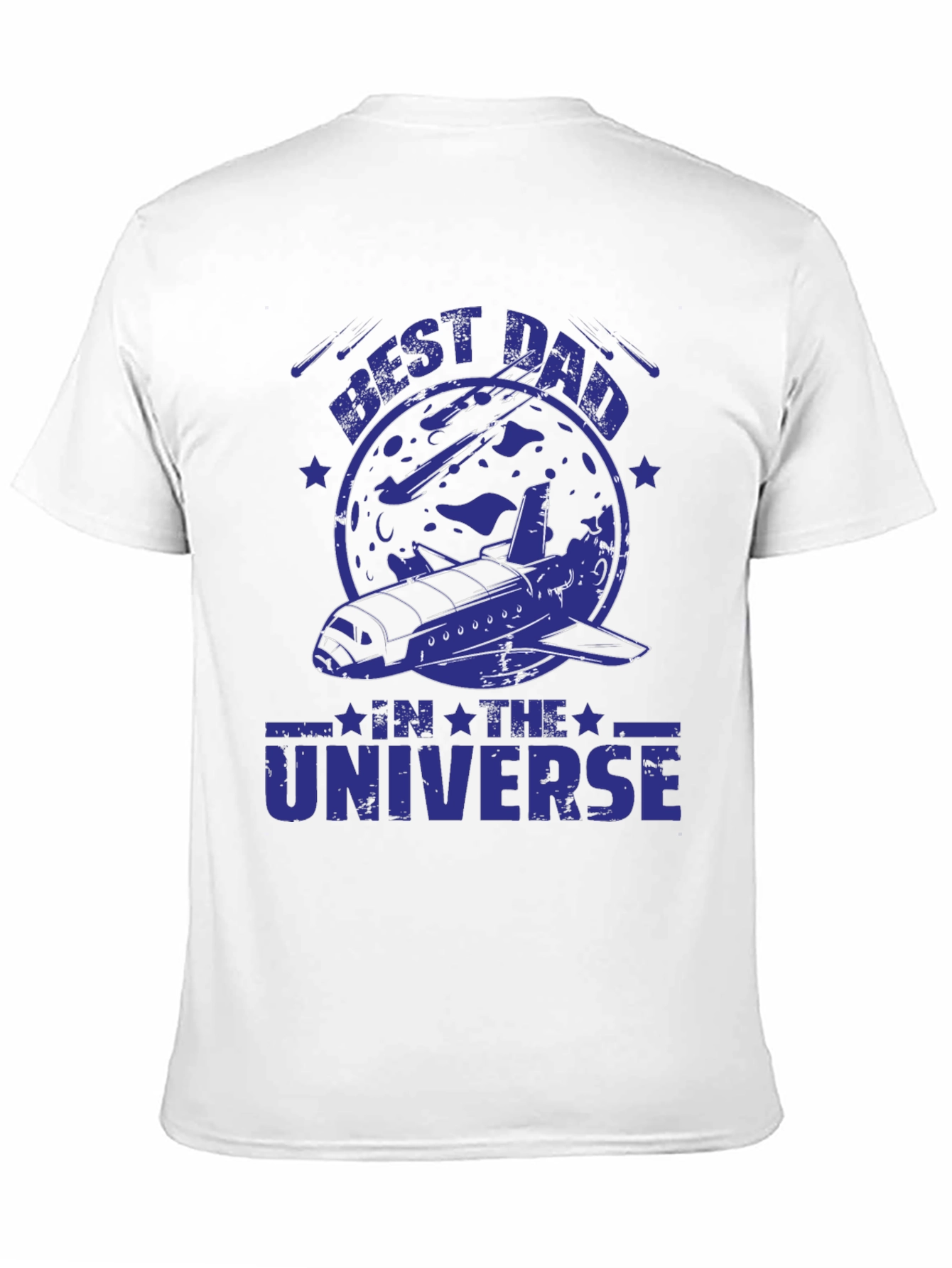 Best Dad in the Universe Black T-Shirt