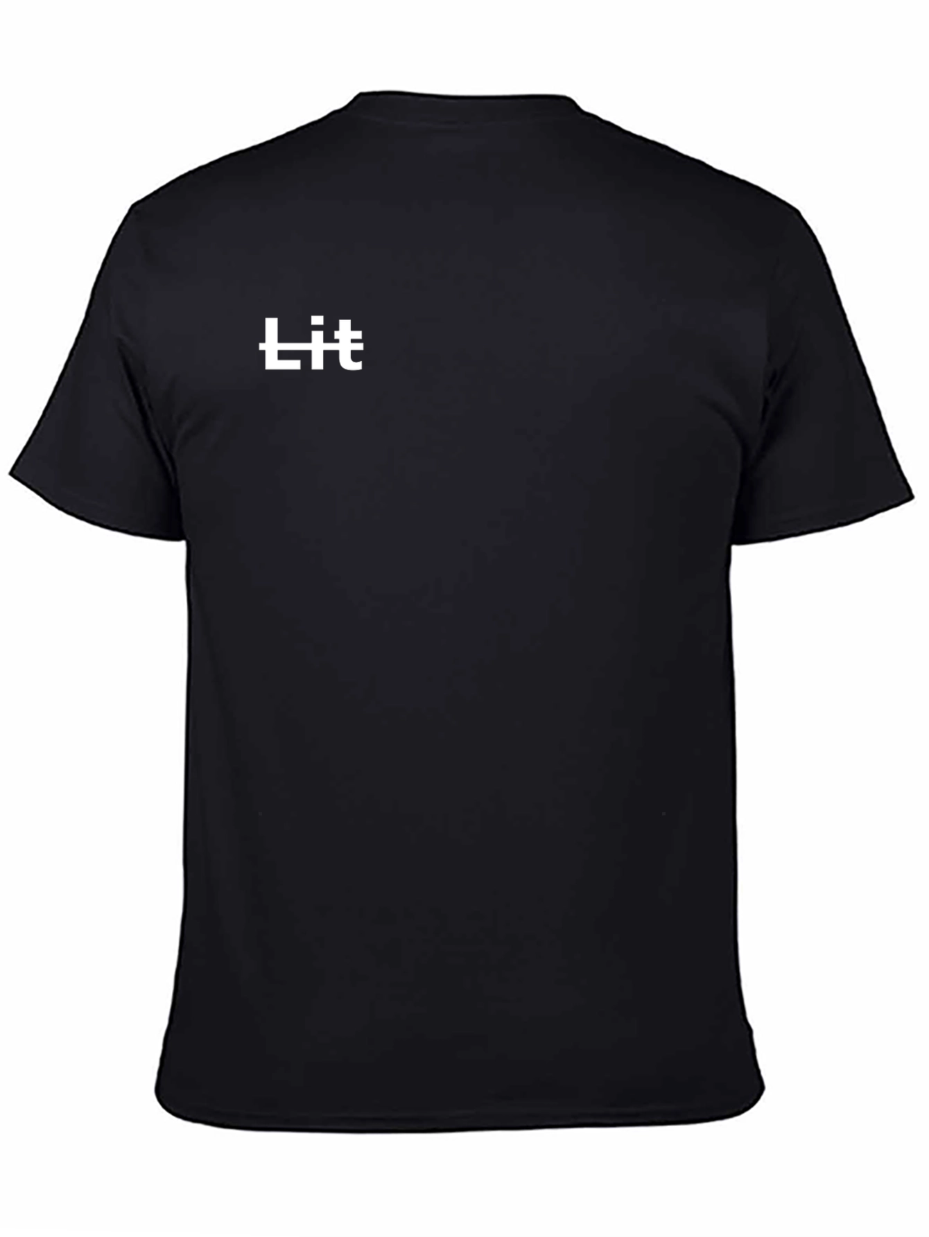 Lit Black T-Shirt - Stylish & Comfy