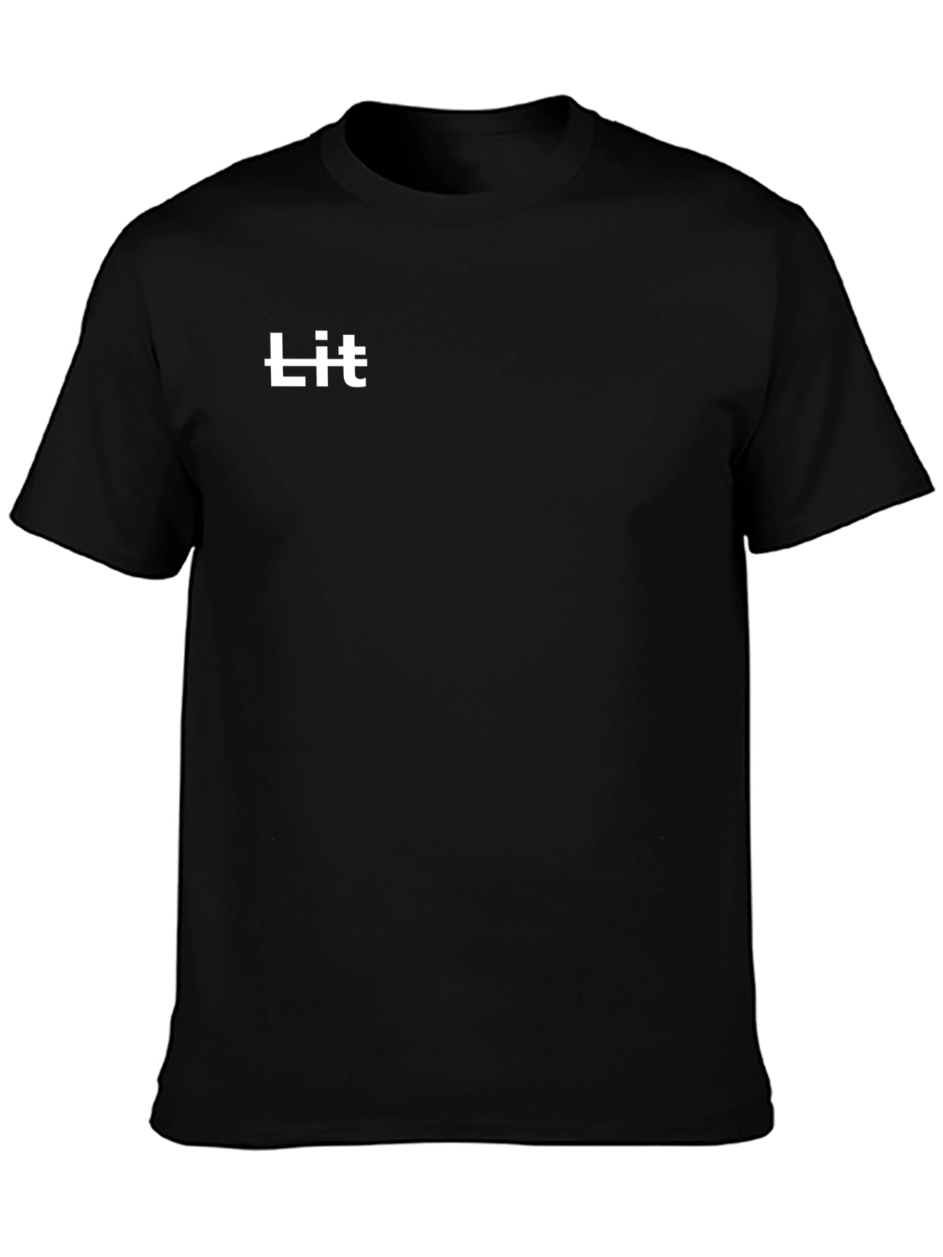 Lit Black T-Shirt - Stylish & Comfy