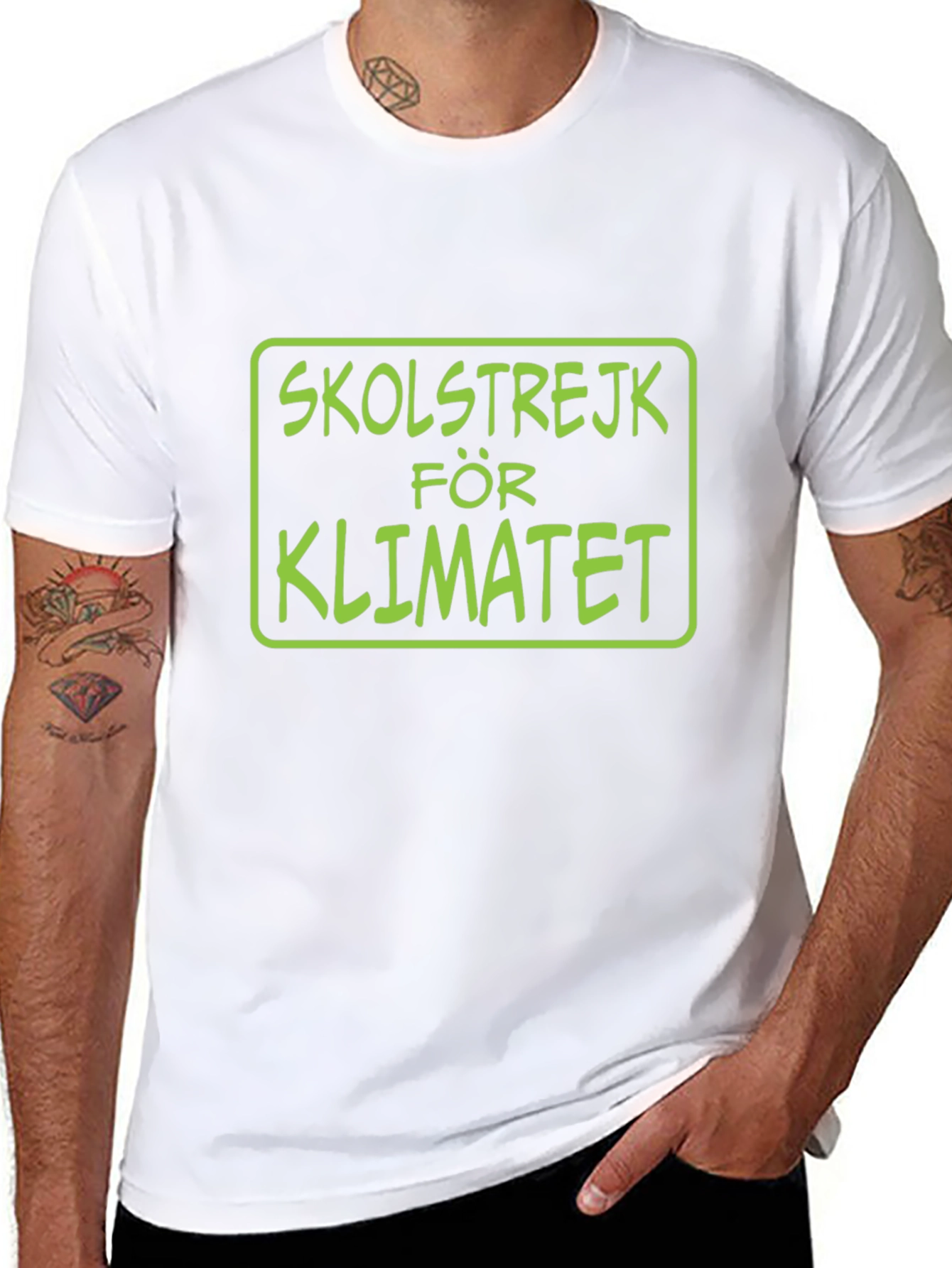 Skolstrejk för Klimatet T-Shirt - Climate Awareness Tee