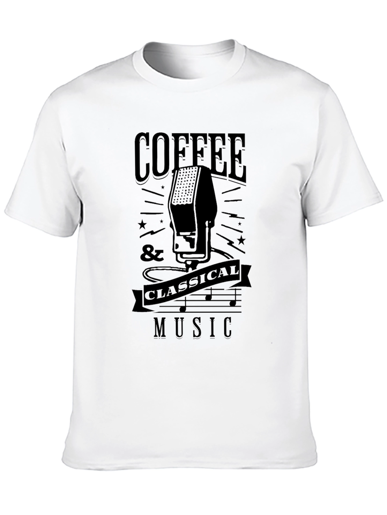 Coffee & Classical Music Graphic Tee