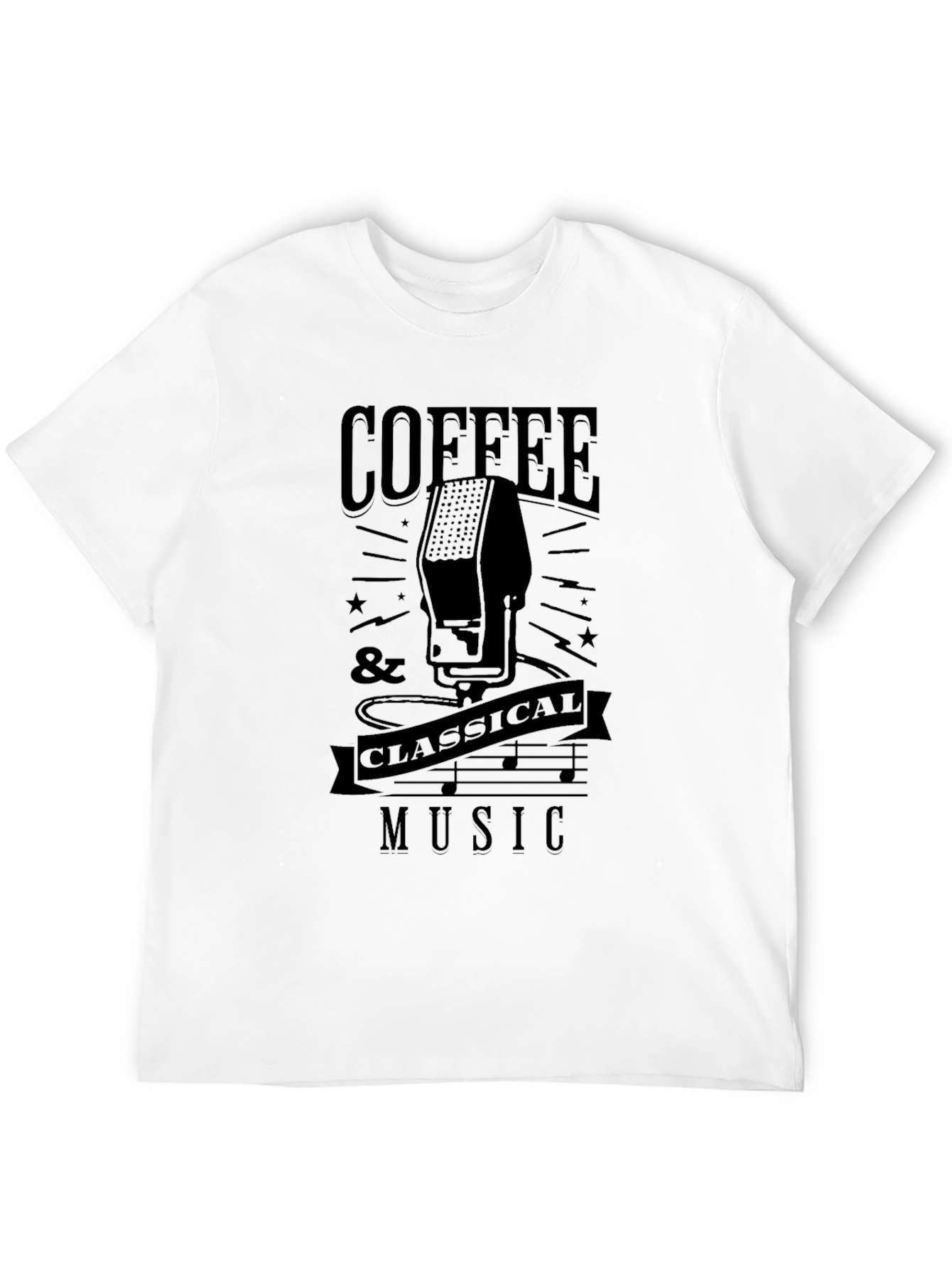 Coffee & Classical Music Graphic Tee