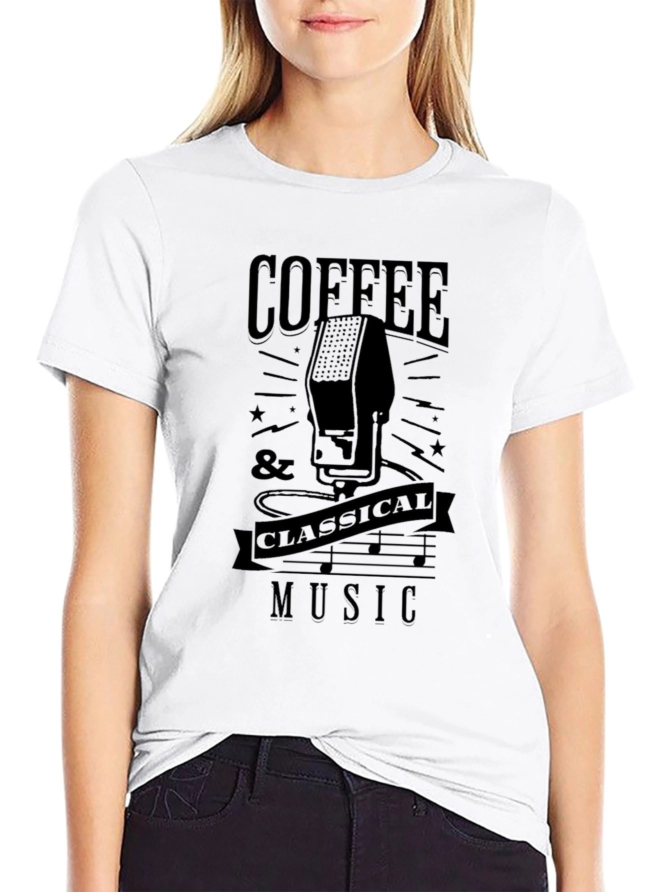 Coffee & Classical Music Graphic Tee