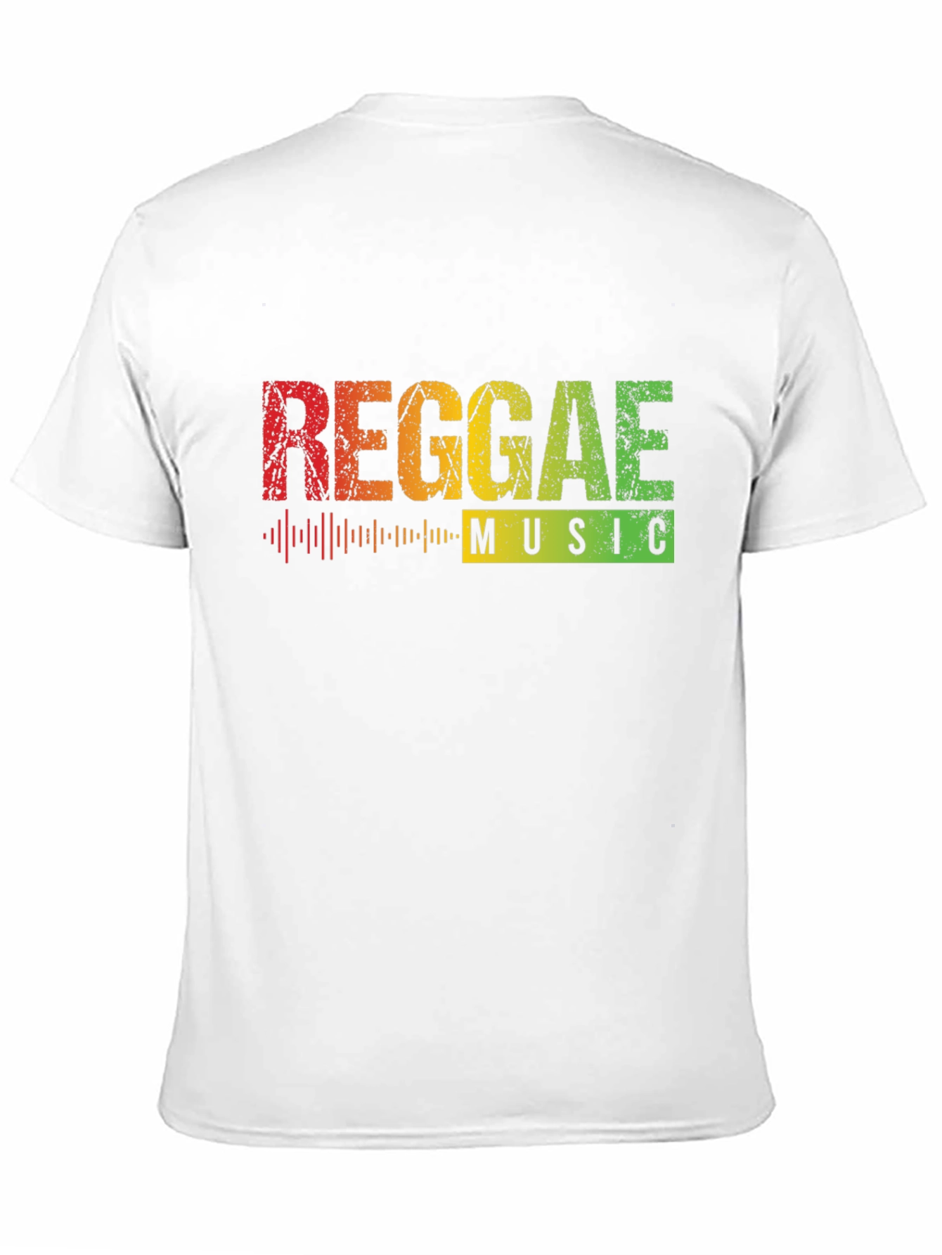 Reggae Music Black Graphic T-Shirt