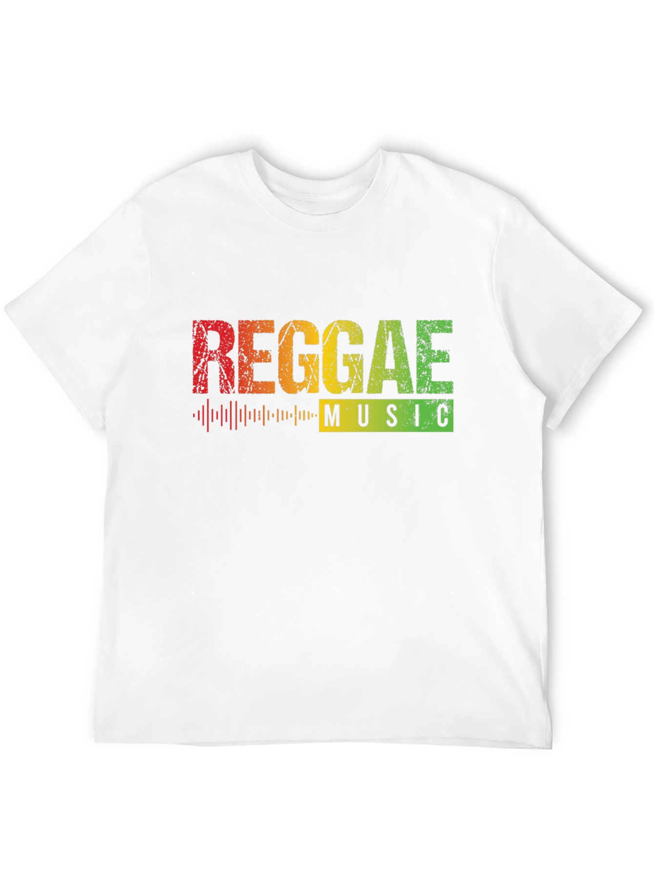 Reggae Music Black Graphic T-Shirt