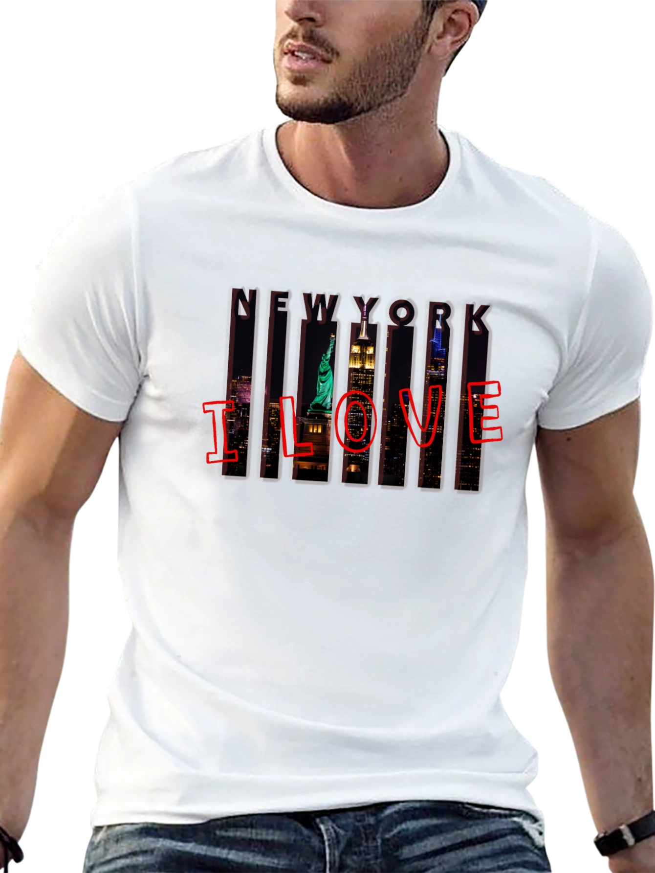 I Love New York Black T-Shirt
