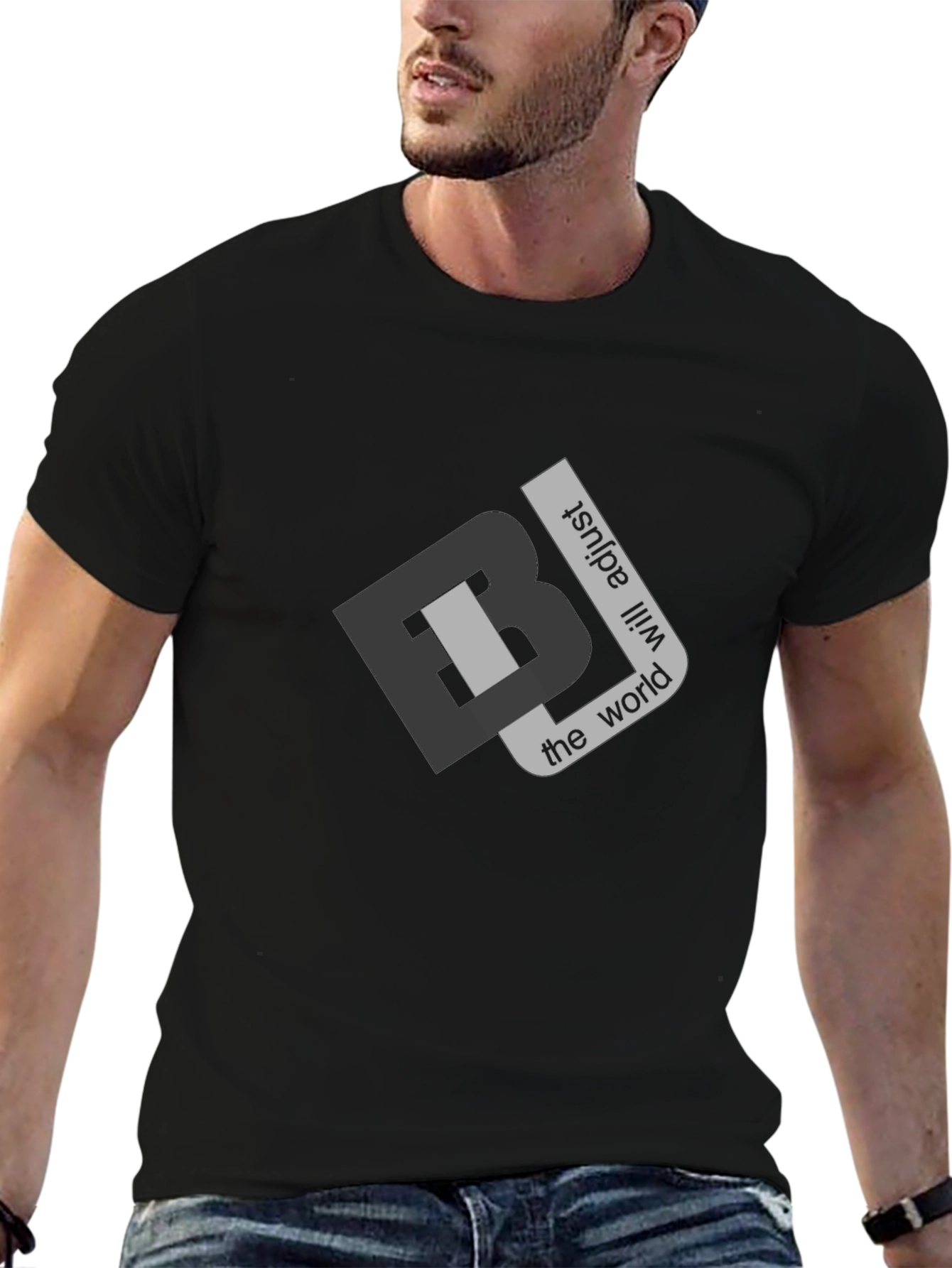 Bold Graphic Tee: The World Will Adjust