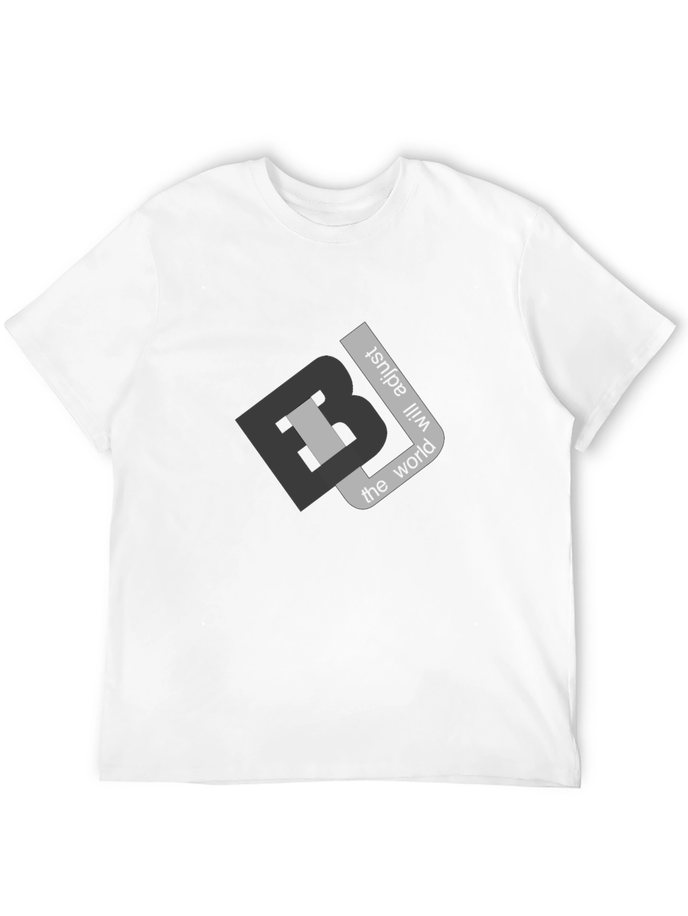 Bold Graphic Tee: The World Will Adjust