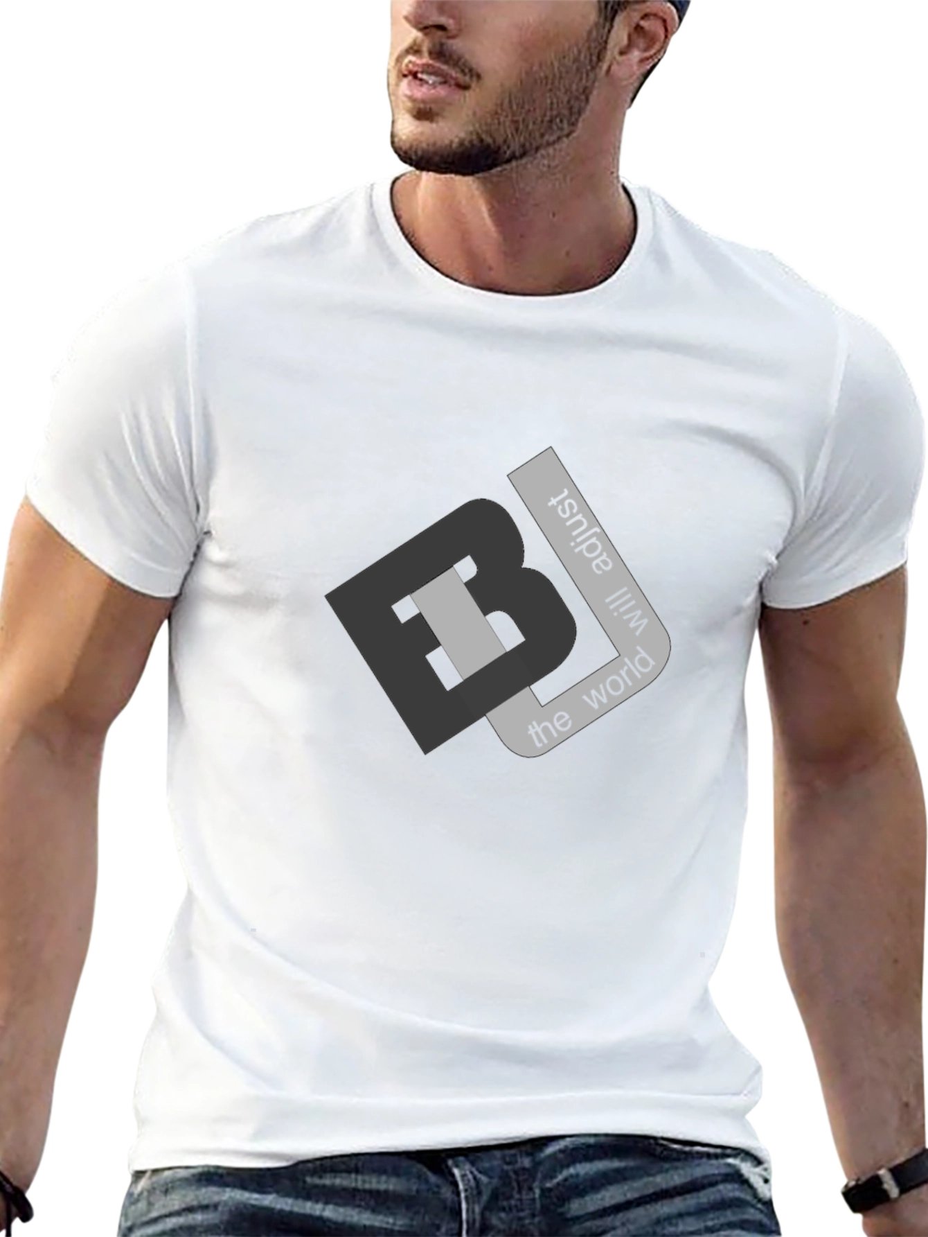 Bold Graphic Tee: The World Will Adjust