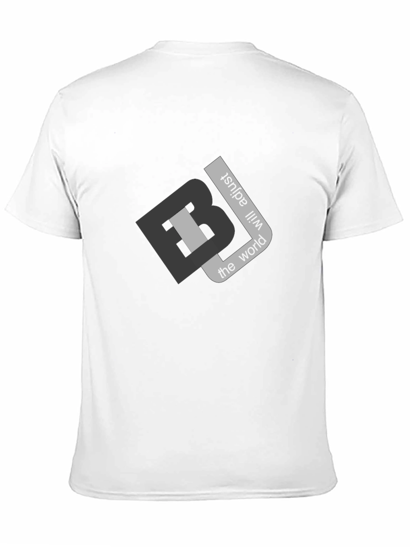 Bold Graphic Tee: The World Will Adjust