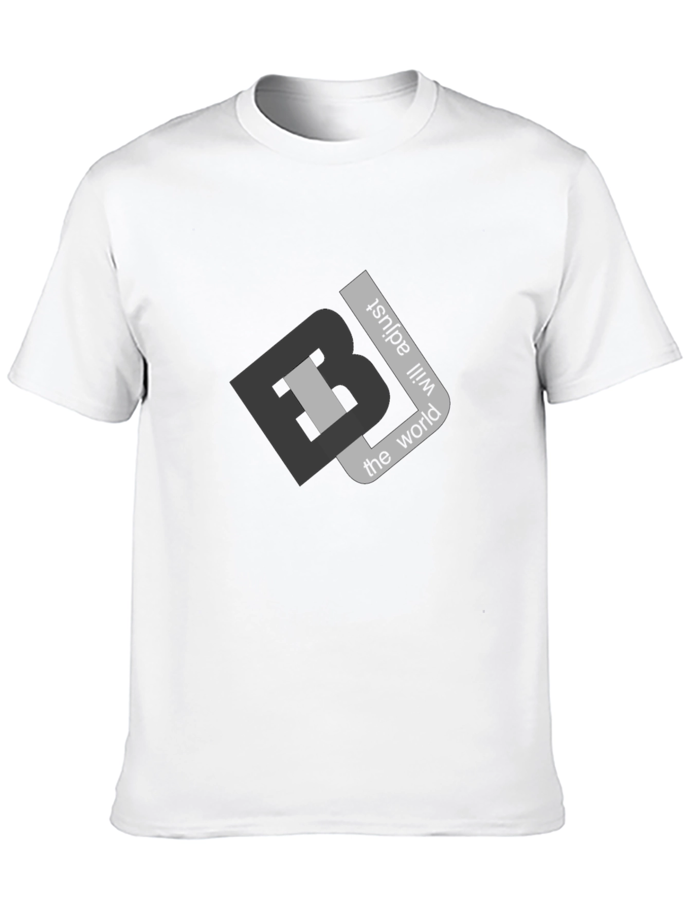 Bold Graphic Tee: The World Will Adjust