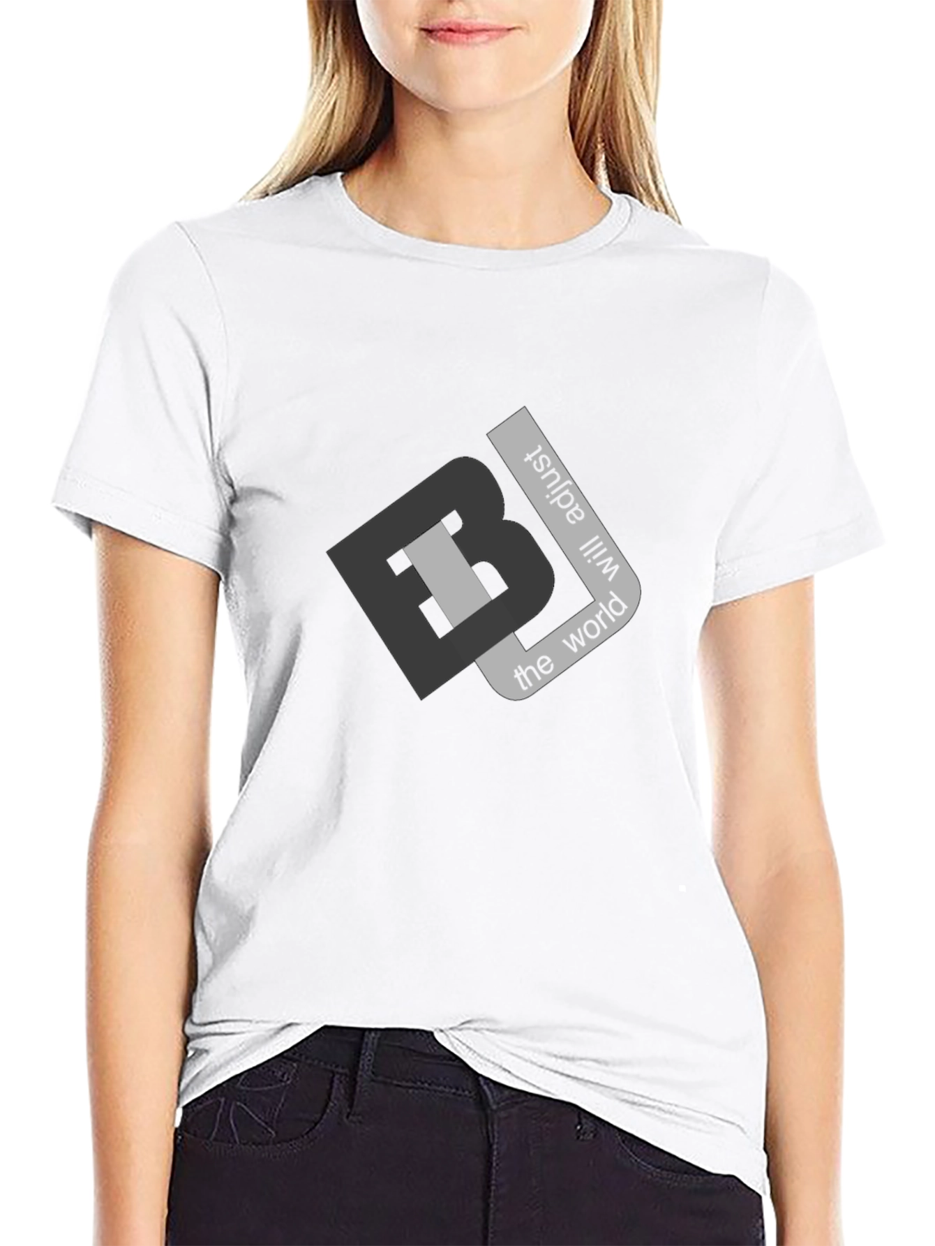 Bold Graphic Tee: The World Will Adjust