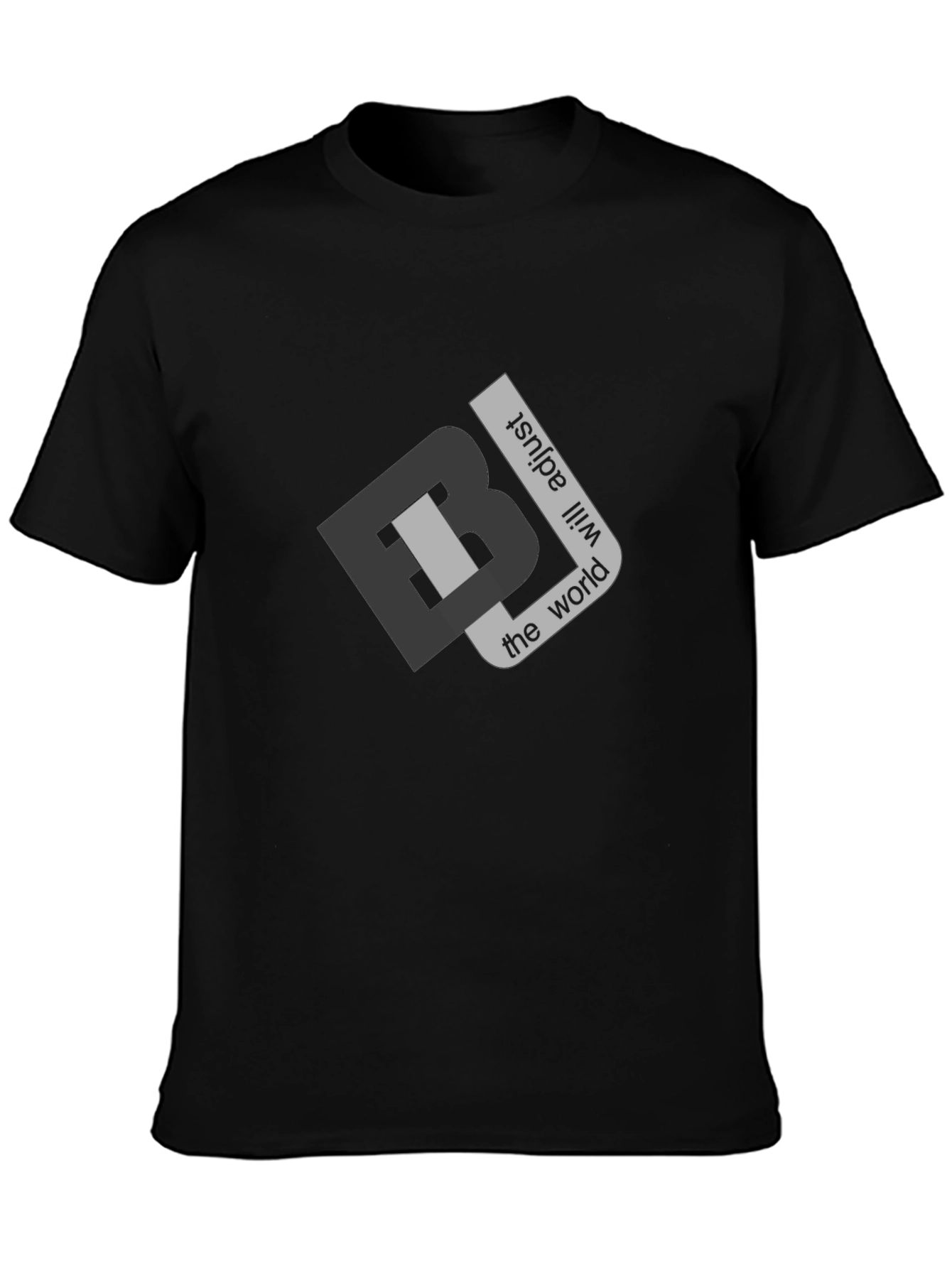 Bold Graphic Tee: The World Will Adjust