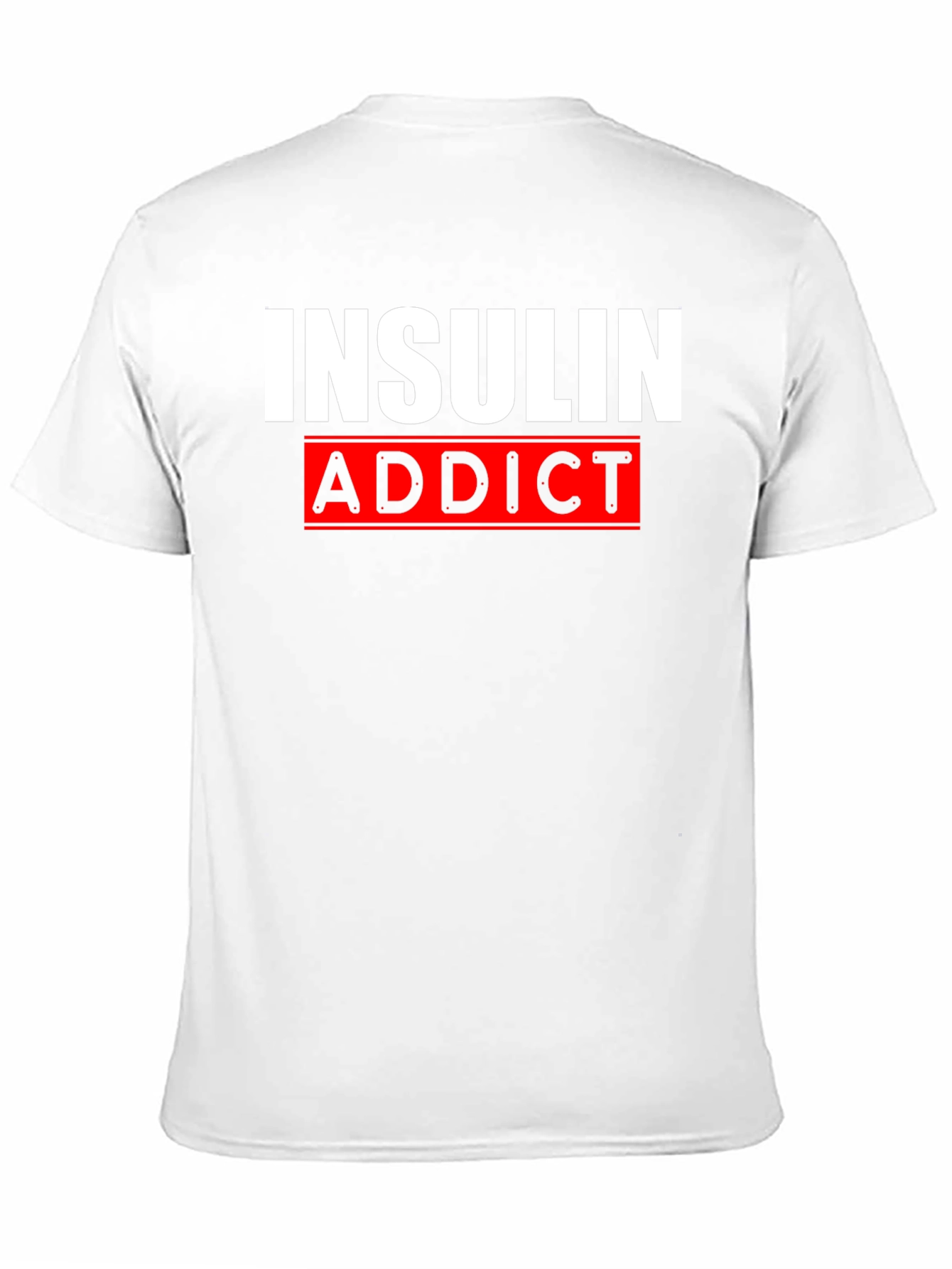 Insulin Addict Graphic T-Shirt - Black Cotton Tee