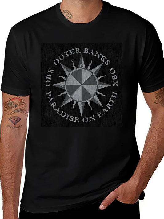 Outer Banks Compass T-Shirt - Paradise on Earth OBX