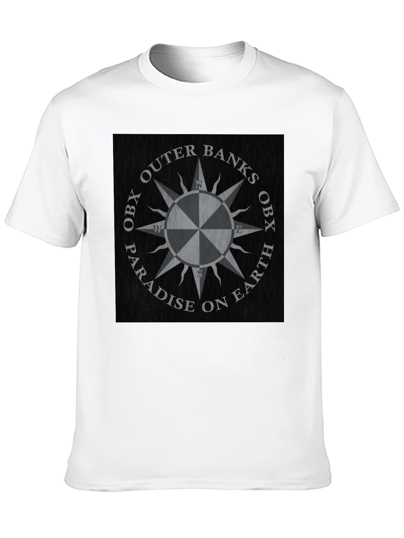 Outer Banks Compass T-Shirt - Paradise on Earth OBX